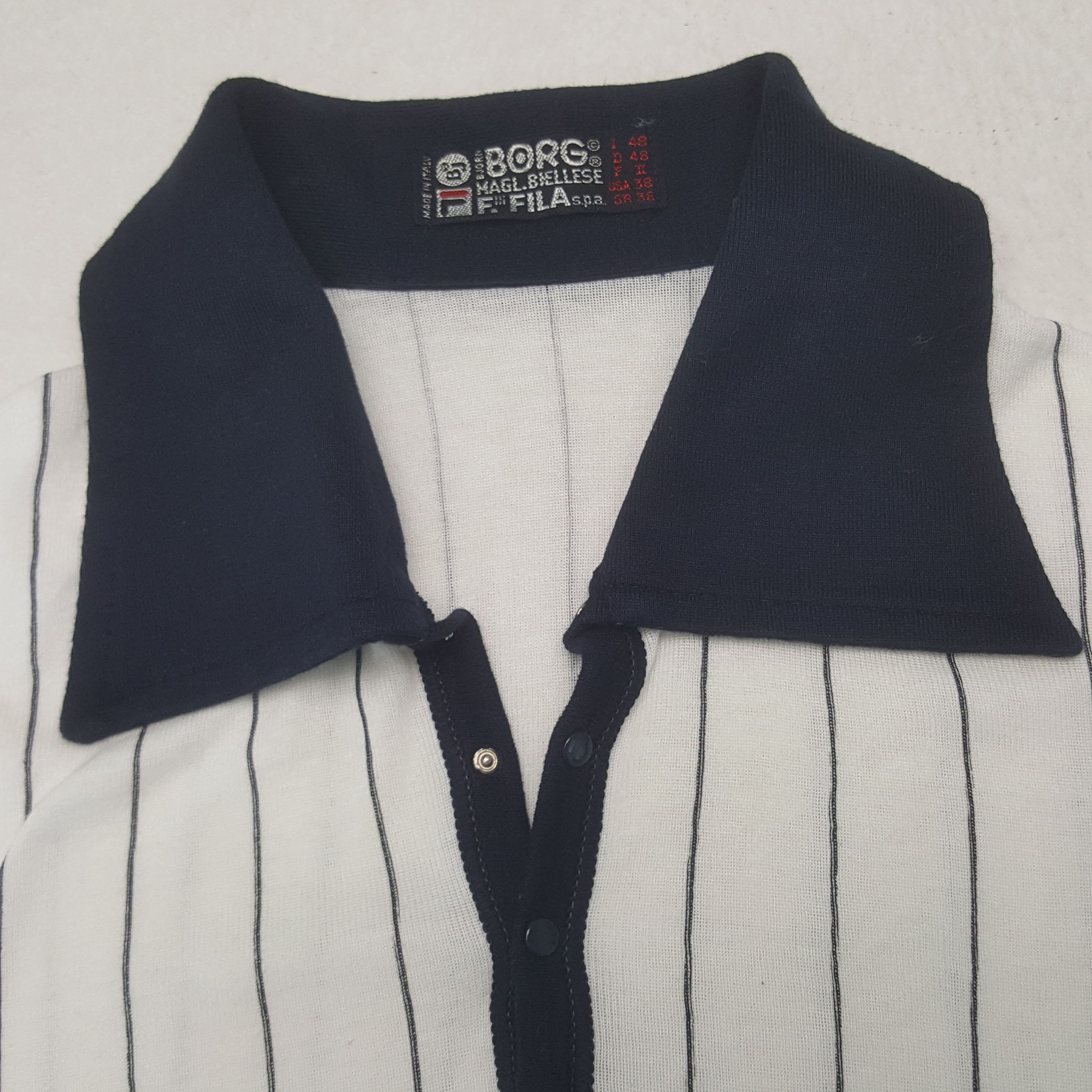 Fila Vintage Fila Bjorn Borg Tennis Sports Polos RR26 Size US XS / EU 42 / 0 - 4 Thumbnail