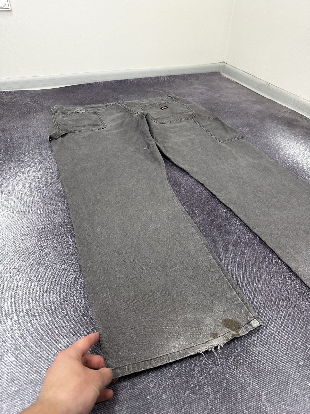 Dickies Vintage Dickies Cargo Carpenter Opium Distressed Work Pants Size US 42 / EU 58 - 3 Thumbnail