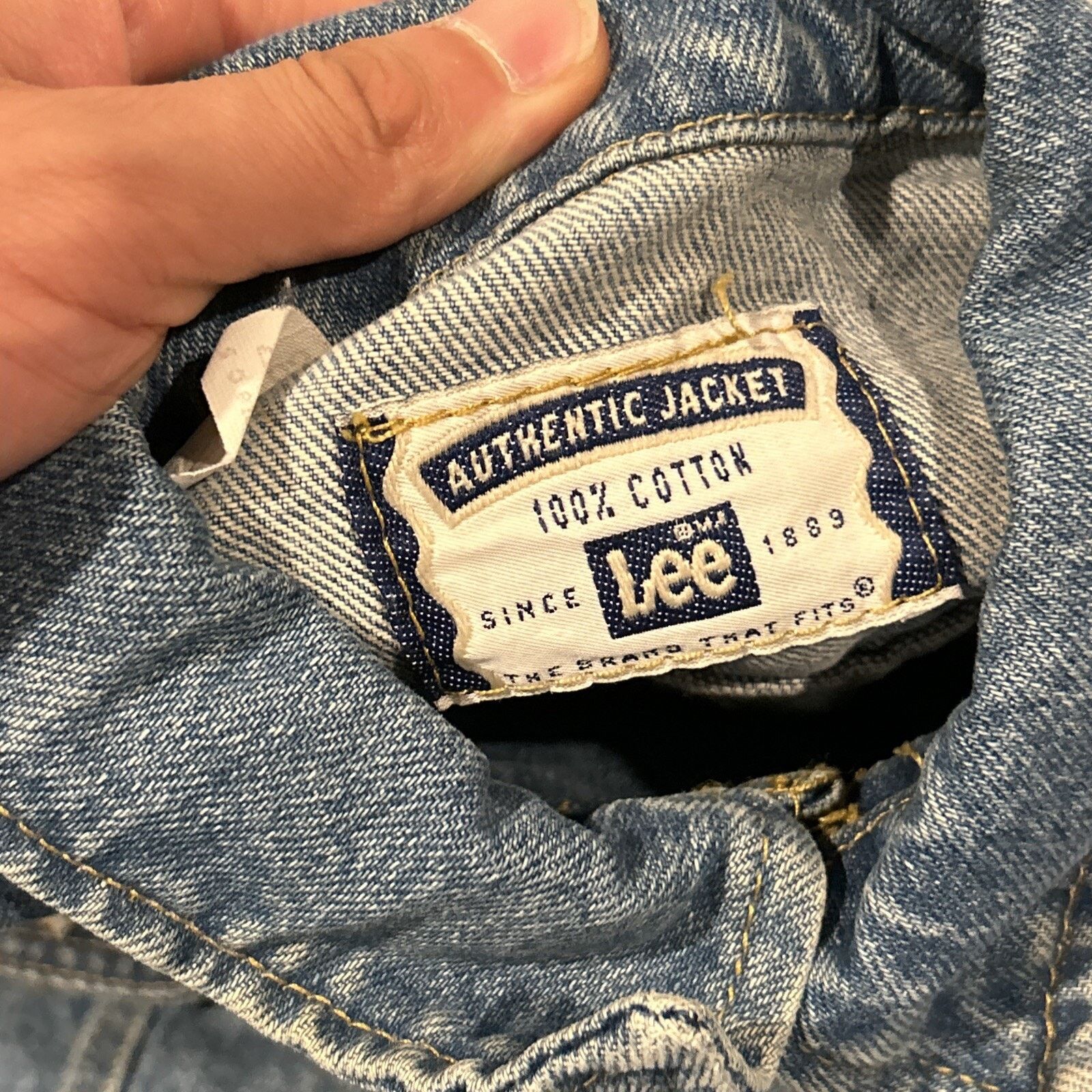 Lee Santa Cruz Ca Lee Cropped Denim Jacket Womens Small Cowgirl Size S / US 4 / IT 40 - 5 Thumbnail