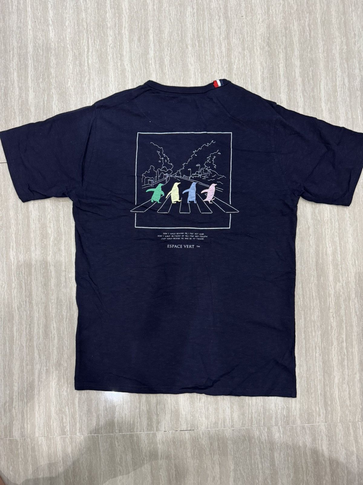 Japanese Brand Peaceful Day Espace Vert™ Navy blue Shirt M size Size US M / EU 48-50 / 2 - 10 Thumbnail
