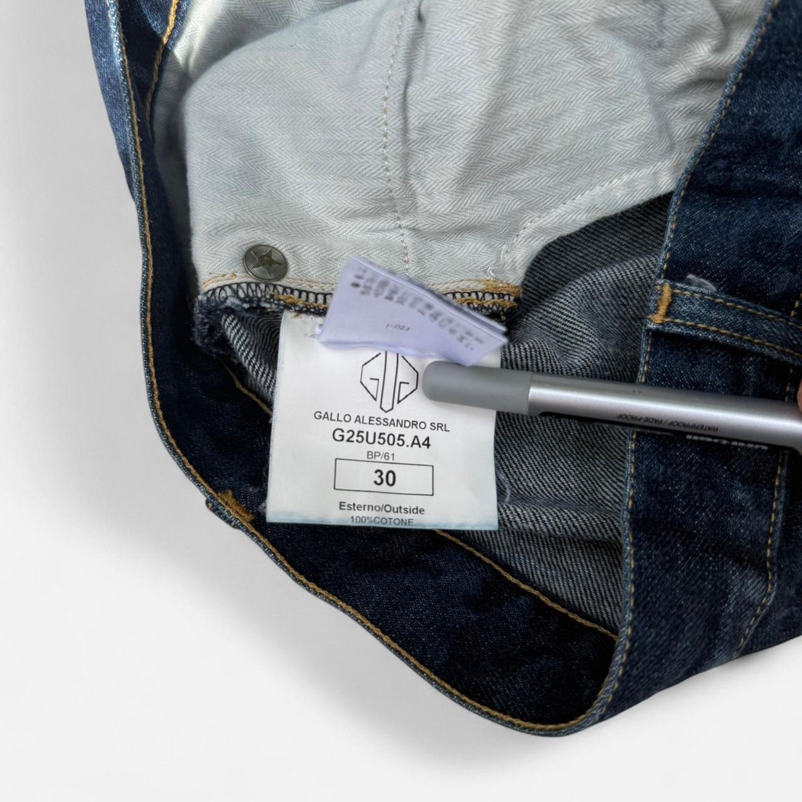 Golden Goose Golden Goose Deluxe Dark Blue Denim Jeans - W30 L32 Size US 30 / EU 46 - 4 Thumbnail