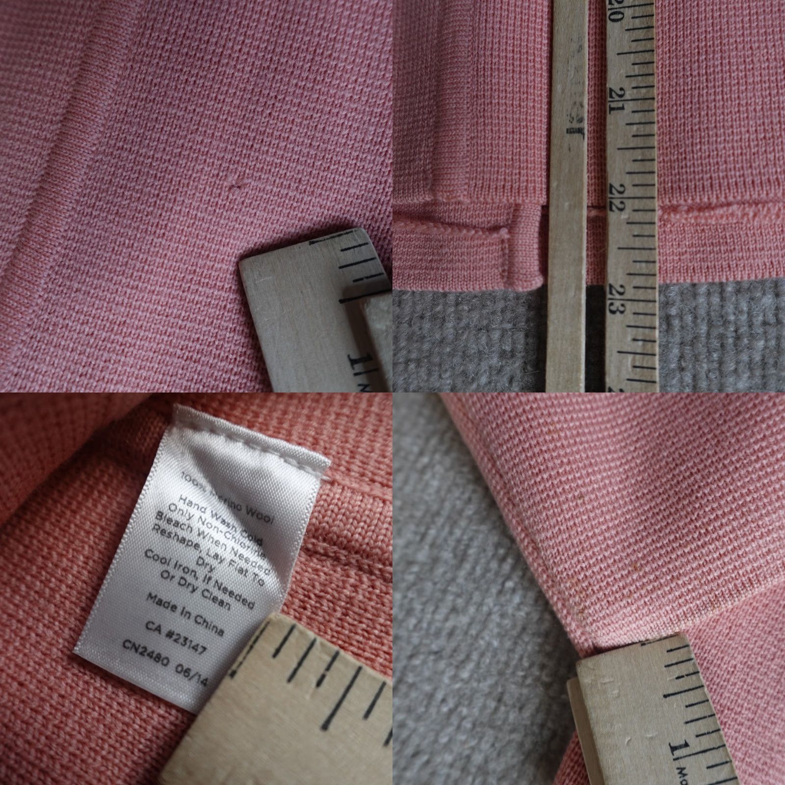 Talbots Talbots Jacket Womens L Pink Merino Wool 100% Wool Solid Lined Vintage N/A? Size L / US 10 / IT 46 - 8 Thumbnail