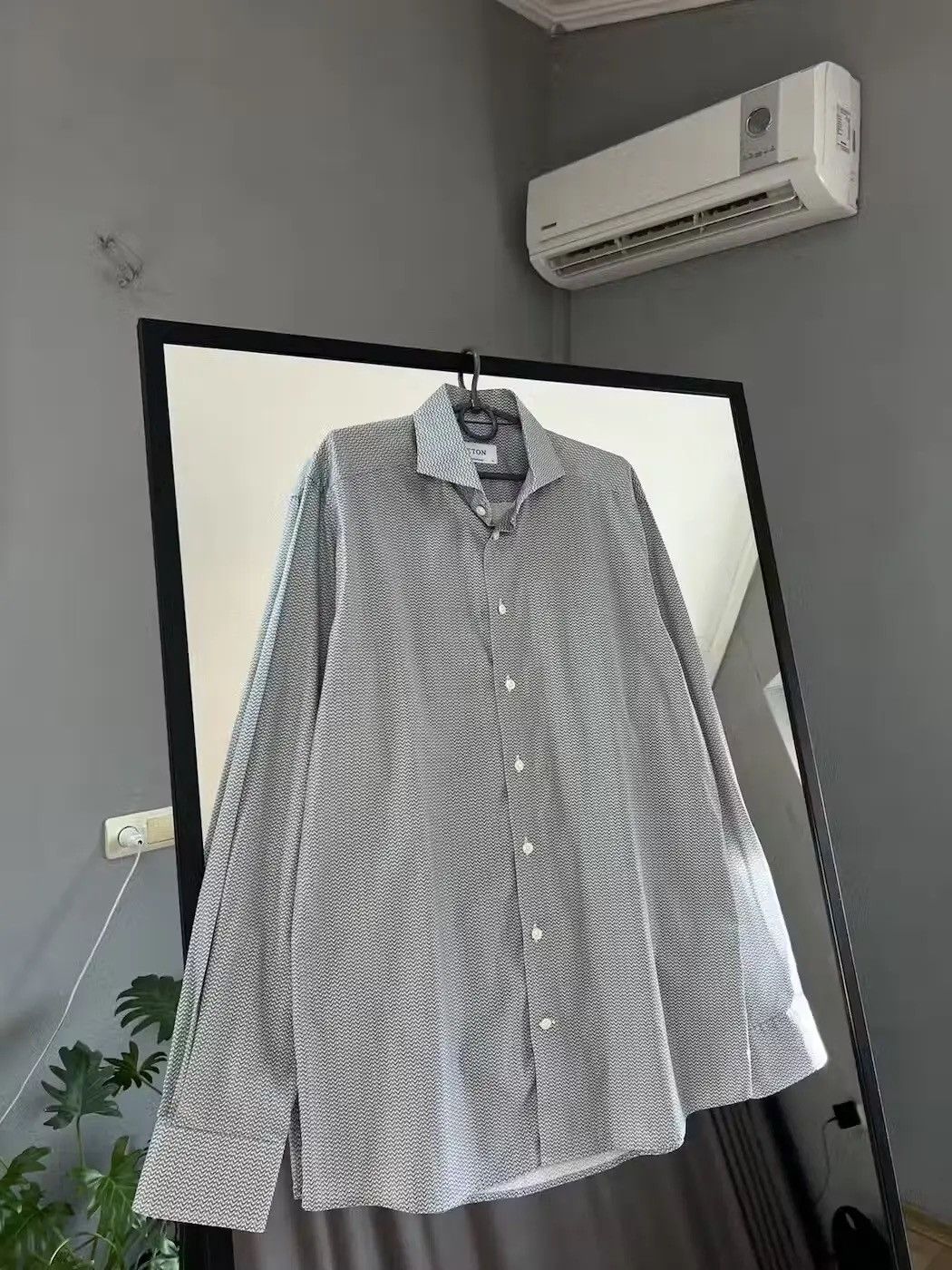 Designer × Eton Vintage Y2K Eton White Shirt Formal Long Sleeve Luxury shirt Size US L / EU 52-54 / 3 - 2 Thumbnail