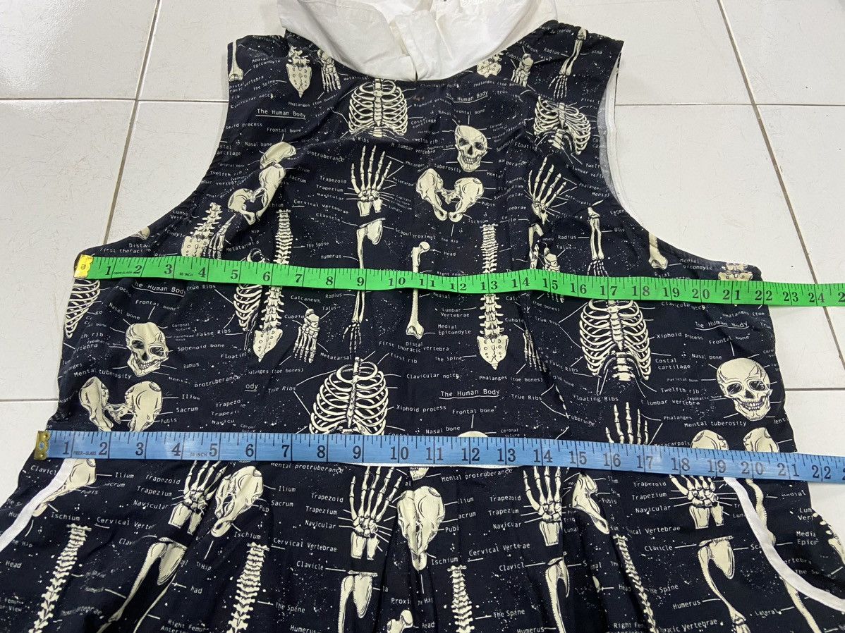 Bones FOLTER SKELETON BONES MIDI DRESS WITH POCKET Size 4XL / US 24-26 - 11 Thumbnail