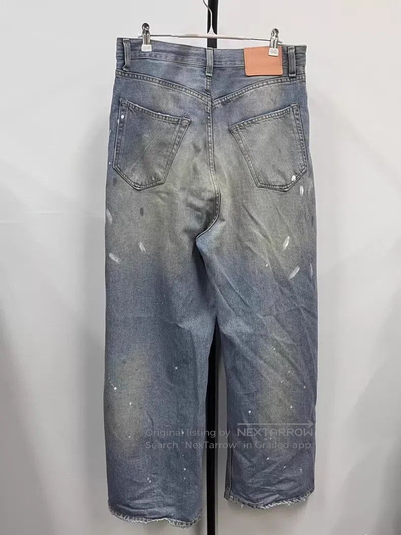 Acne Studios Acne Studios Splatter Paint Wash Loose Fit Denim Pants Size US 28 / EU 44 - 2 Thumbnail