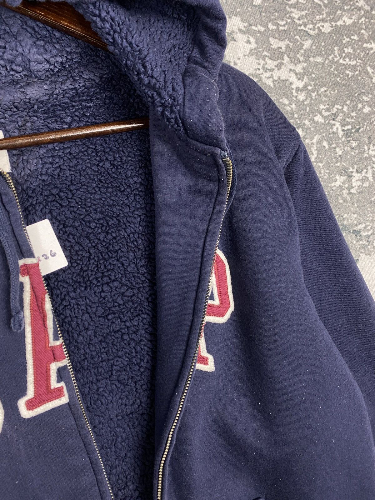Gap Vintage GAP Fleece Lining Zip Up Hoodies Size US L / EU 52-54 / 3 - 5 Thumbnail