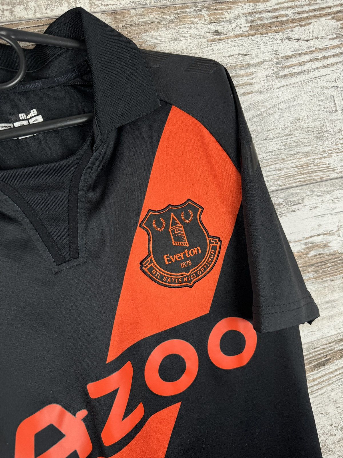 Hummel Mens Hummel Everton FC Godfrey 22 T-shirt soccer jersey tee Size US S / EU 44-46 / 1 - 5 Thumbnail
