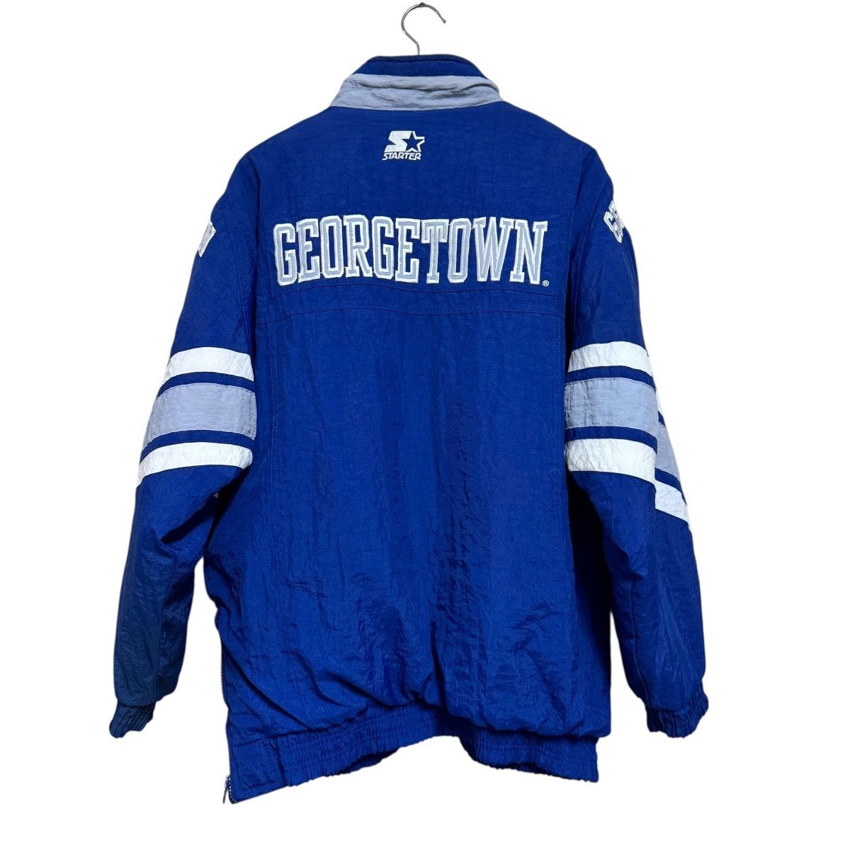 MLB Vintage 90s Starter MLB Georgetown Hoyas Padded Jacket Size US XL / EU 56 / 4 - 2 Thumbnail