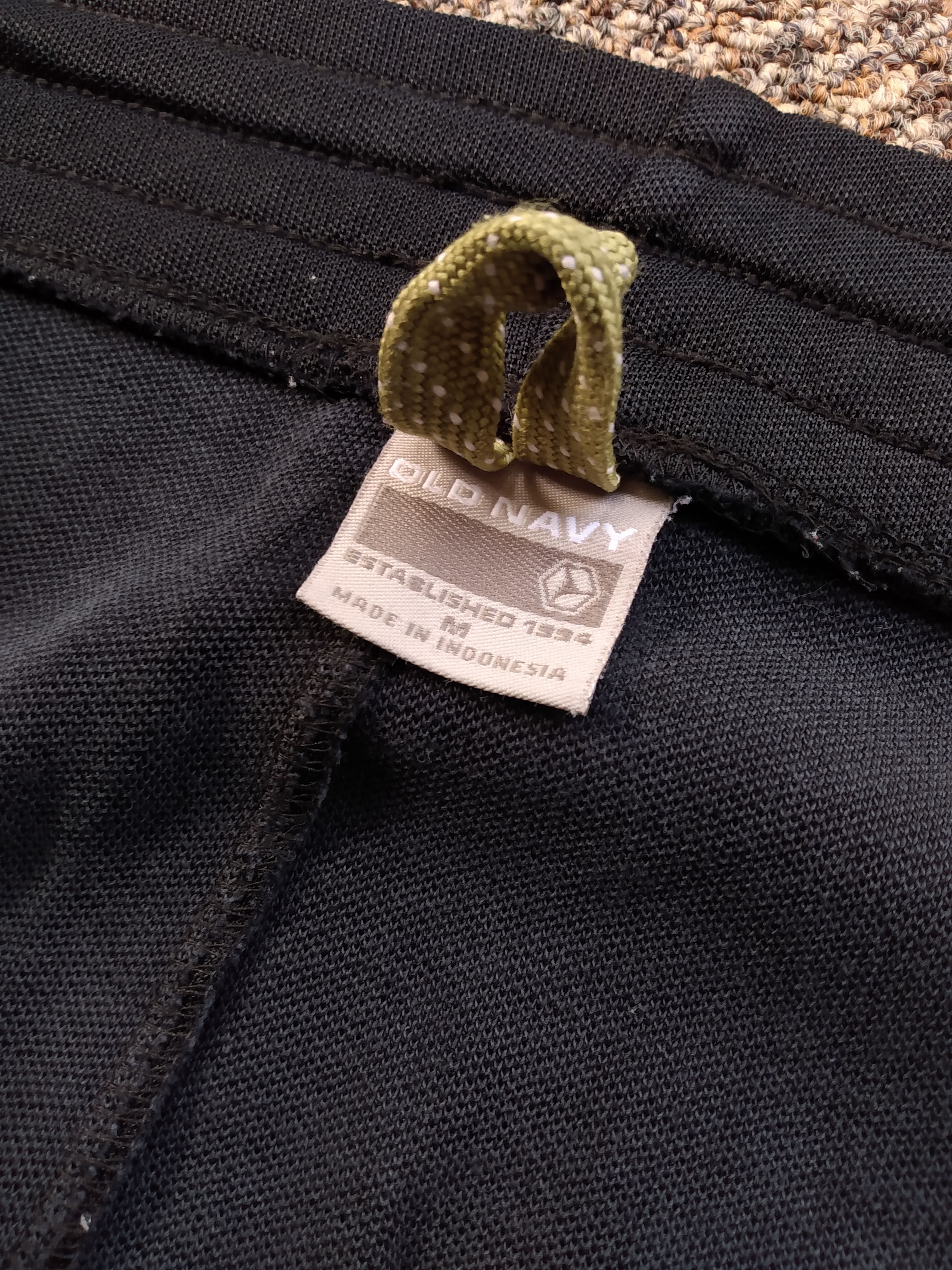 Old Navy × Vintage y2k Old Navy 33 baggy side stripe sweatpants grunge goth emo Size US 40 / EU 56 - 4 Thumbnail