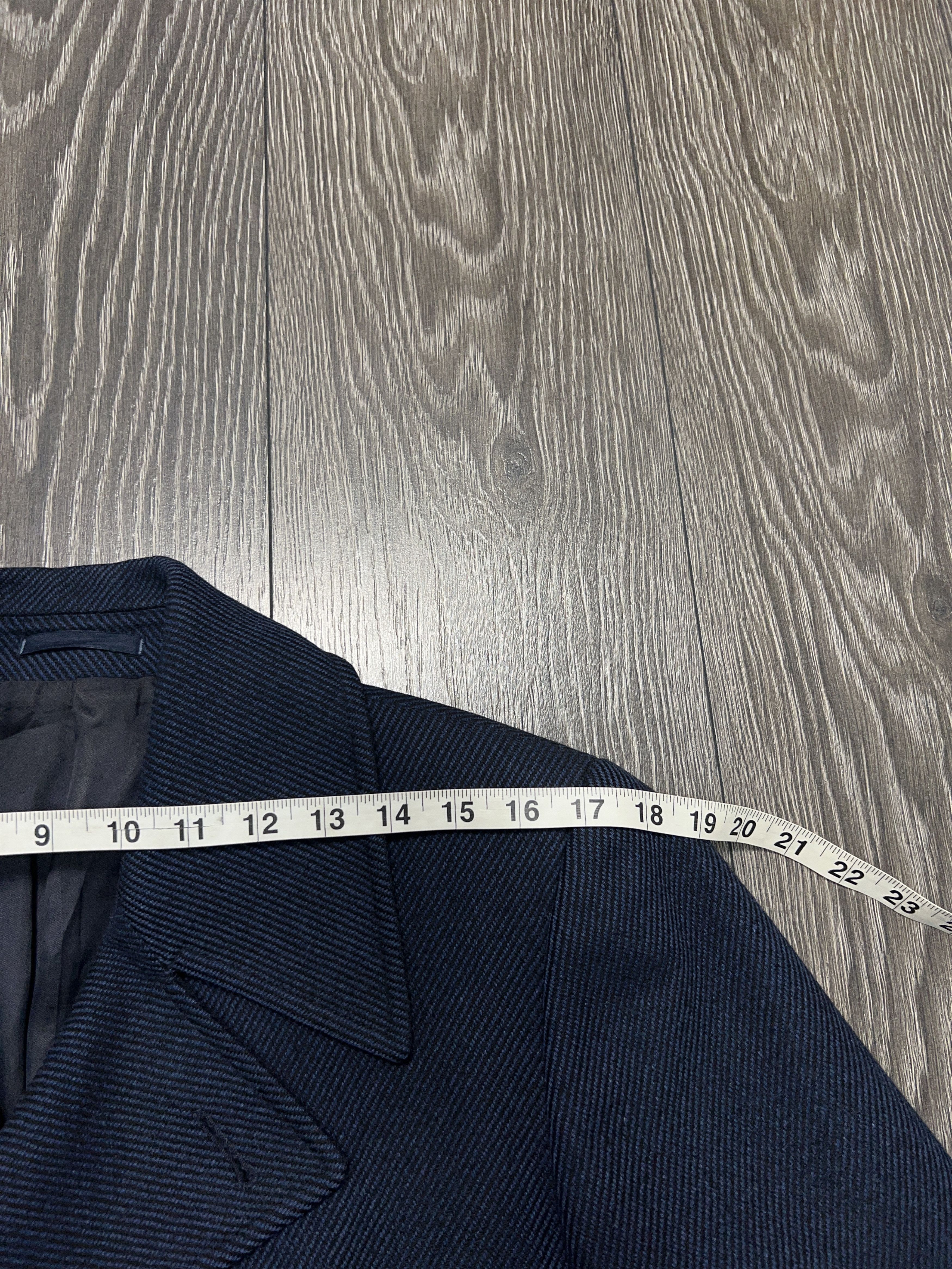 SCABAL Die Manufaktur Double Breasted Coat Jacket Wool Size 46/48R Size US S / EU 44-46 / 1 - 6 Thumbnail