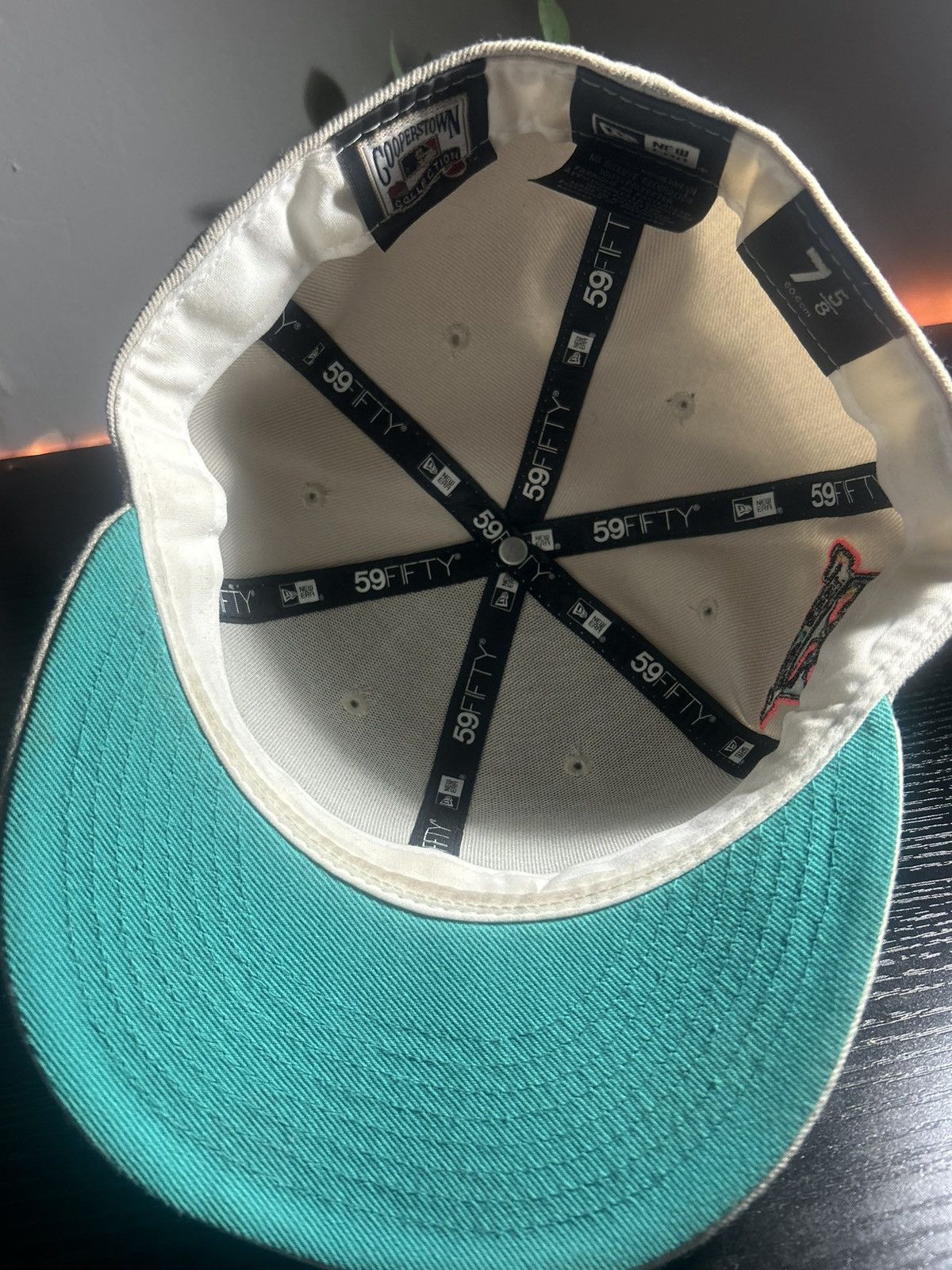 Hat Club × Vintage FLORIDA MARLINS FITTED HAT SIZE 5/8 Size ONE SIZE - 5 Thumbnail
