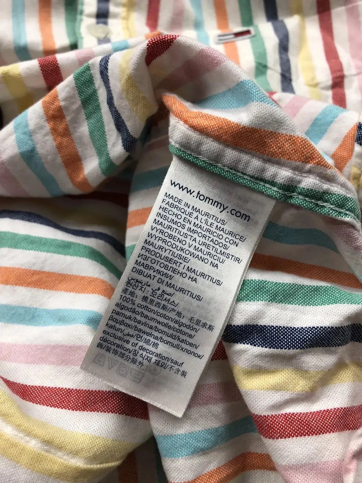 Tommy Hilfiger TOMMY HILFIGER Jeans Hype Tennis Shirt Mini Logo Streetwear Size US L / EU 52-54 / 3 - 10 Thumbnail