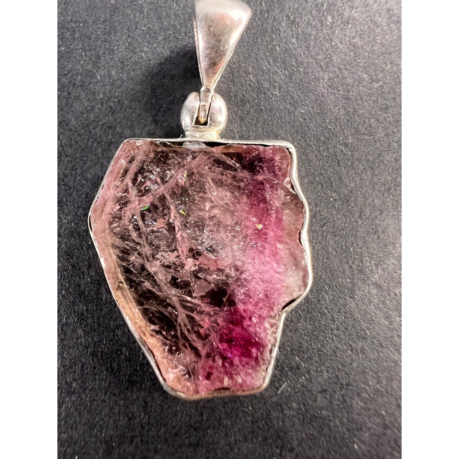 Other NEW Pink bi color tourmaline 925 pendant 2.79 grams Size ONE SIZE - 7 Thumbnail