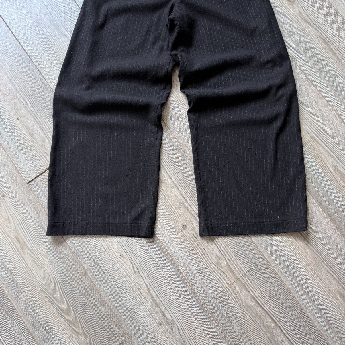 Rundholz Rundholz Avantgarde Wide Leg Striped Trousers Size 26" / US 2 / IT 38 - 3 Thumbnail