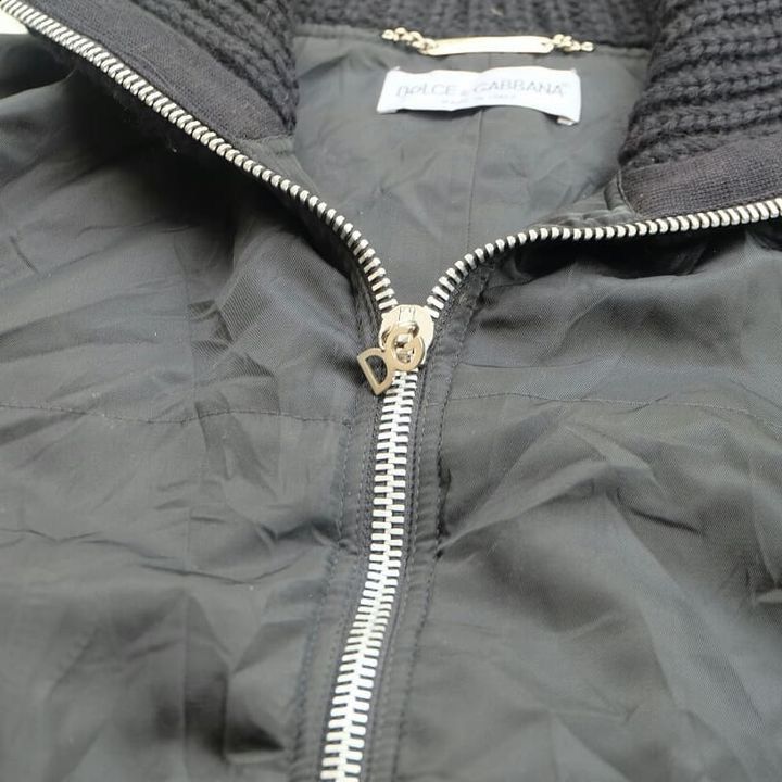 Dolce & Gabbana × Vintage Dolce and gabbana knitted long coat jacket Made In Italy Size M / US 6-8 / IT 42-44 - 3 Thumbnail