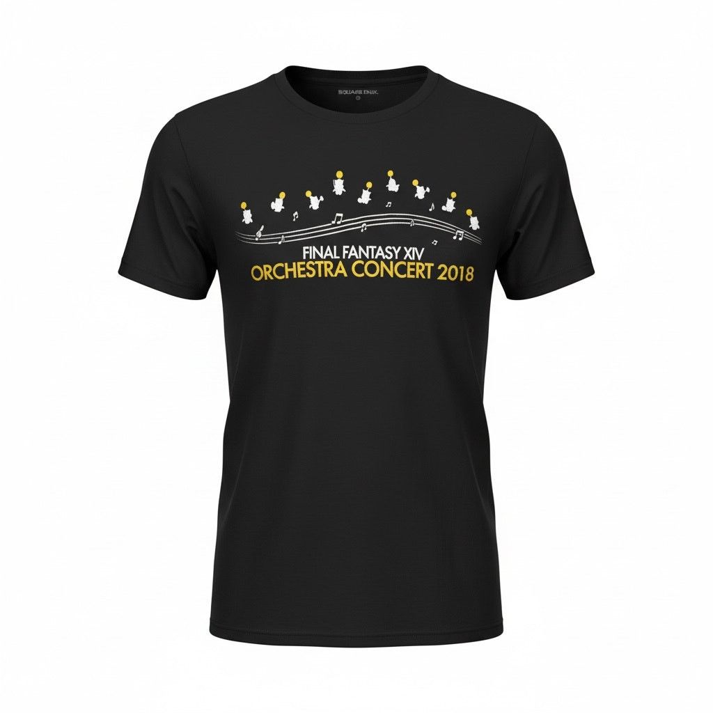 Gildan Square Enix Final Fantasy Orchestra Concert 2018 T-Shirt -S Size US S / EU 44-46 / 1 - 1 Thumbnail