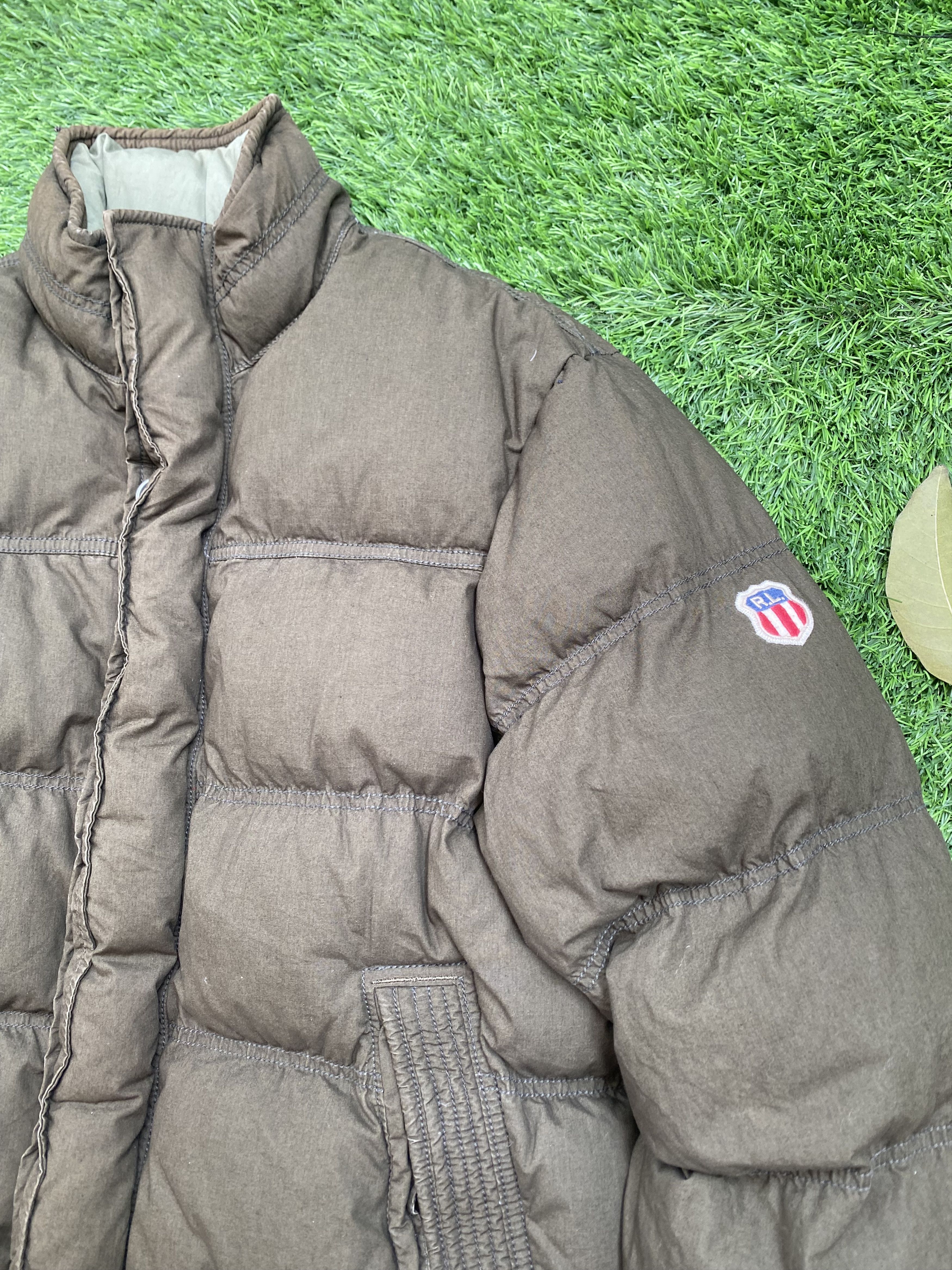 Polo Ralph Lauren × Vintage Vintage Polo Jeans By RL Big Flag Reversible Puffer Jacket Size US XL / EU 56 / 4 - 4 Thumbnail