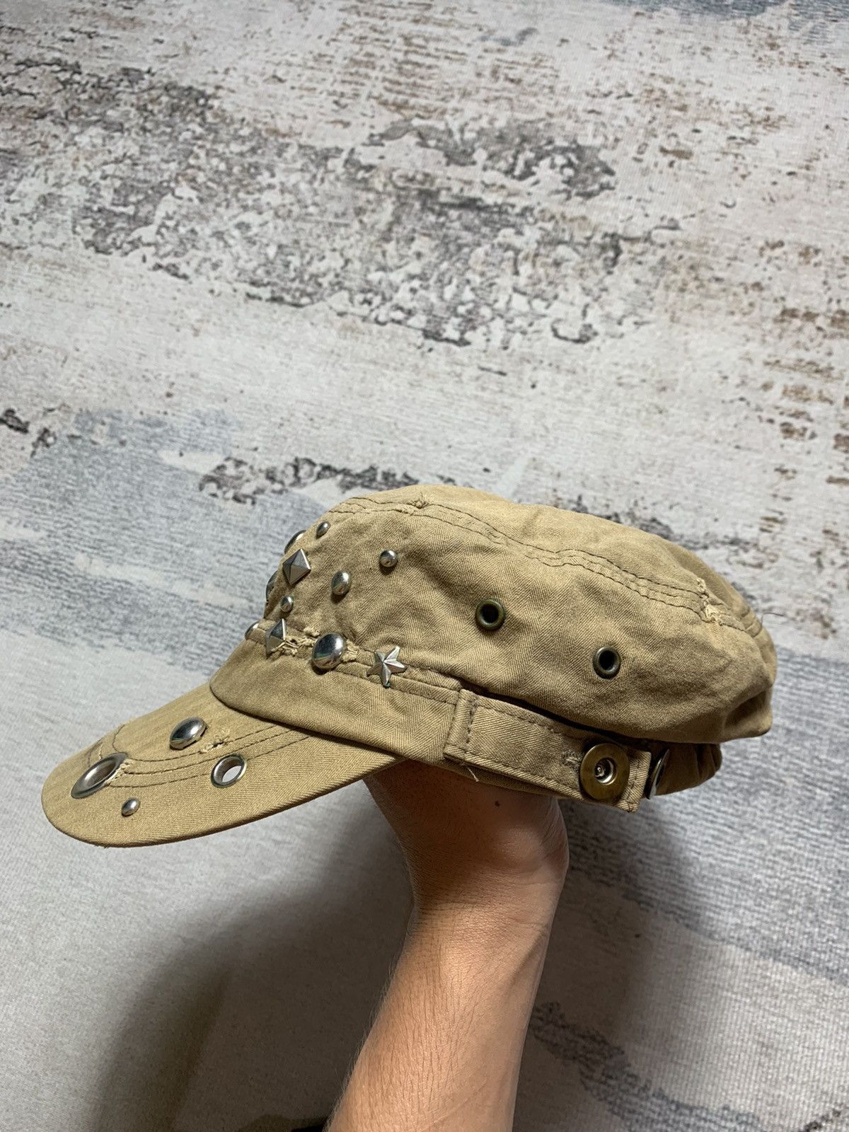 Hysteric Glamour 2000s Gothic Studded Commando Hat Size ONE SIZE - 2 Thumbnail