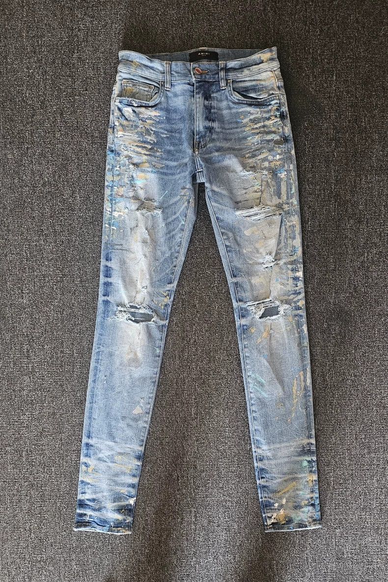 Amiri Amiri Painted jeans Size US 29 - 1 Thumbnail