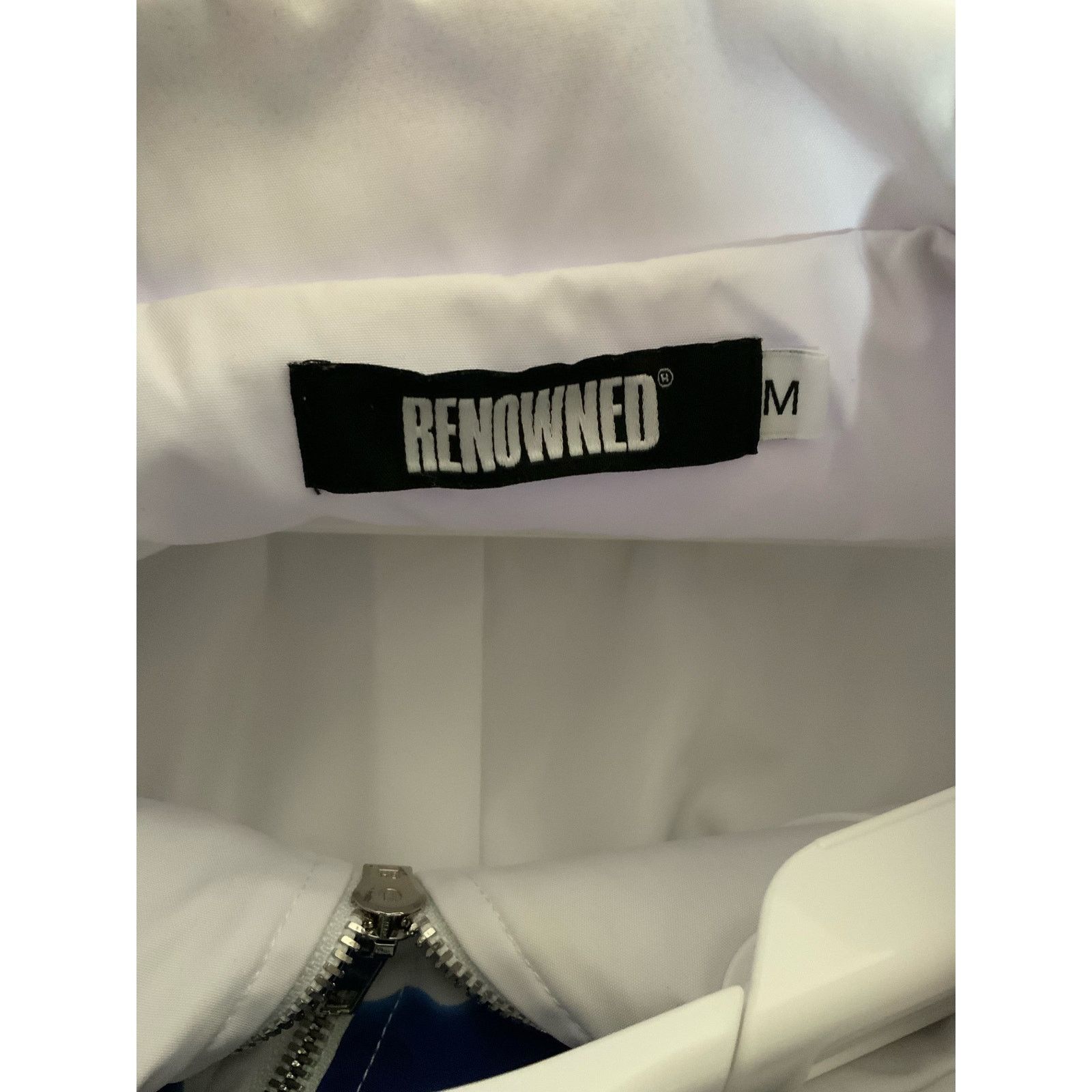 Unknown London Renowned Vision Graphic Print Shell Windbreaker Jacket White Size M / US 6-8 / IT 42-44 - 4 Thumbnail