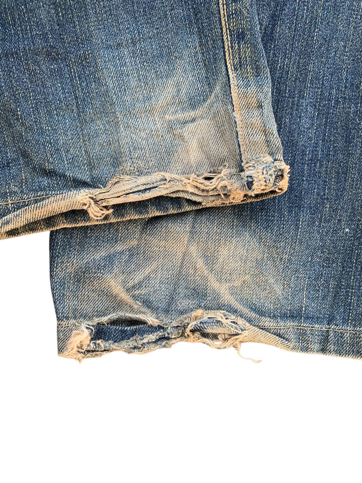 Edwin VINTAGE EDWIN SELVEDGE 505s JAPANESE DISTRESSED DENIM Size US 32 / EU 48 - 23 Thumbnail