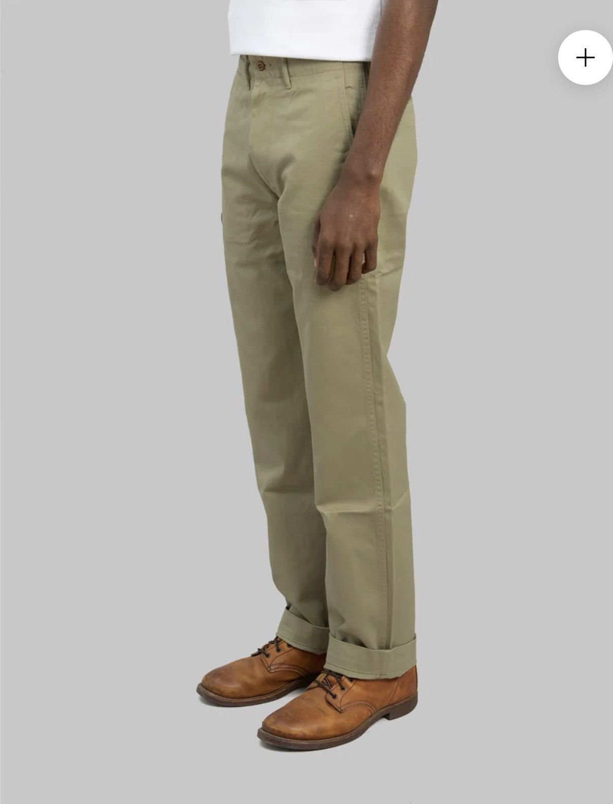 Buzz Rickson's BR40025 ORIGINAL SPEC. CHINO KHAKI Size US 31 - 6 Thumbnail