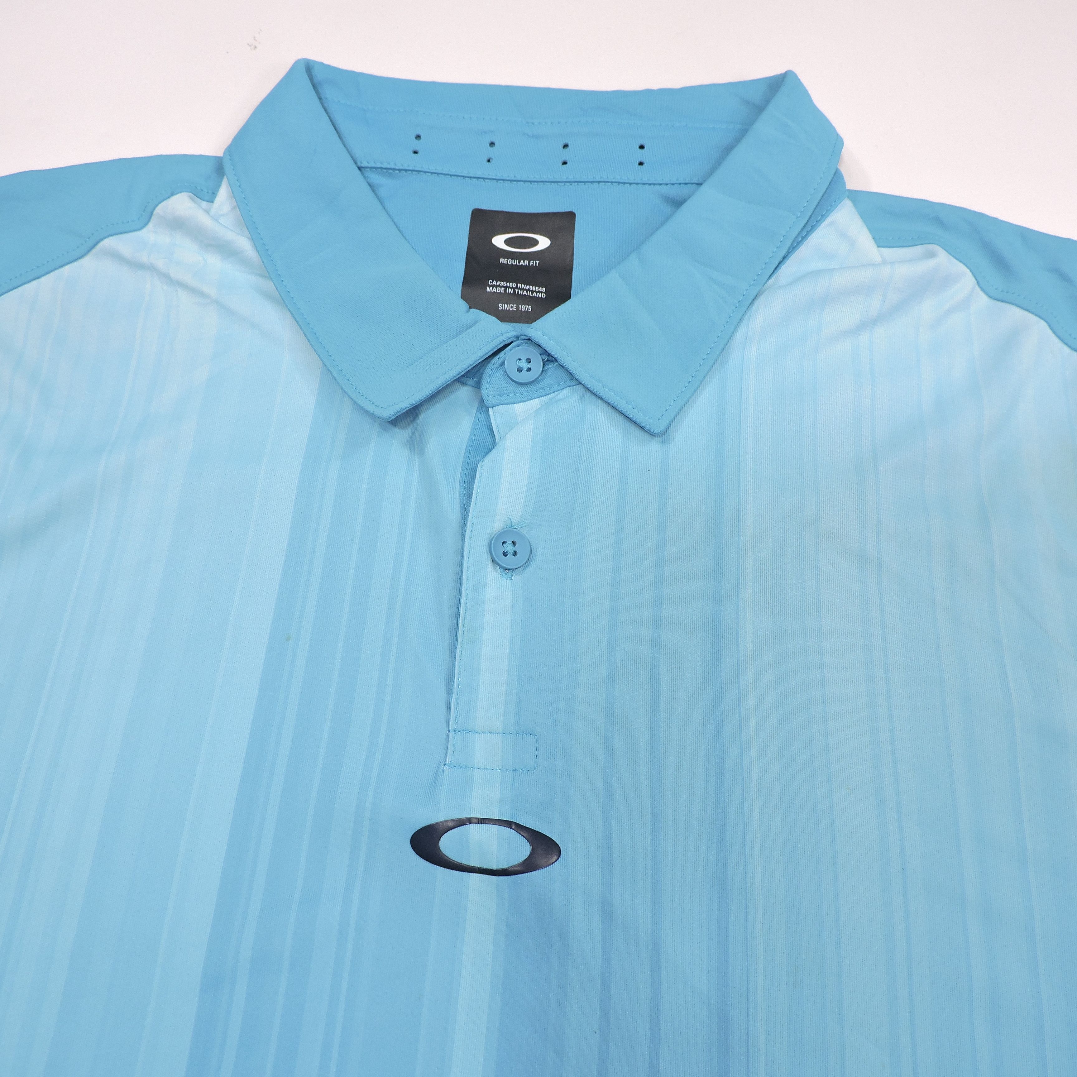Oakley OAKLEY GOLF STRIPED POLO SHIRT Size US XL / EU 56 / 4 - 7 Thumbnail