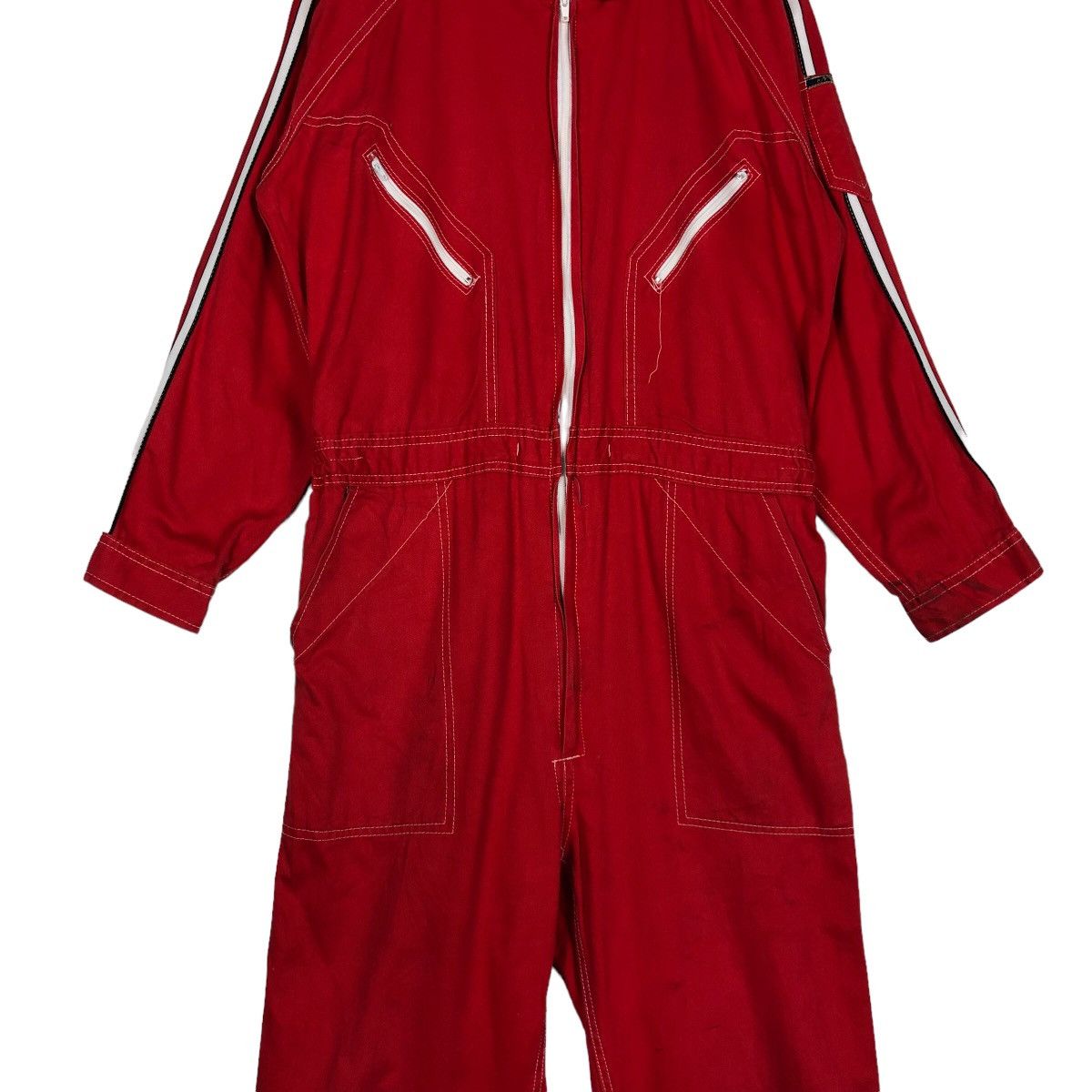 Japanese Brand 🔥90’s Vintage Coverall Racing Car Engineering Work Kbm Big Size US 36 / EU 52 - 7 Thumbnail