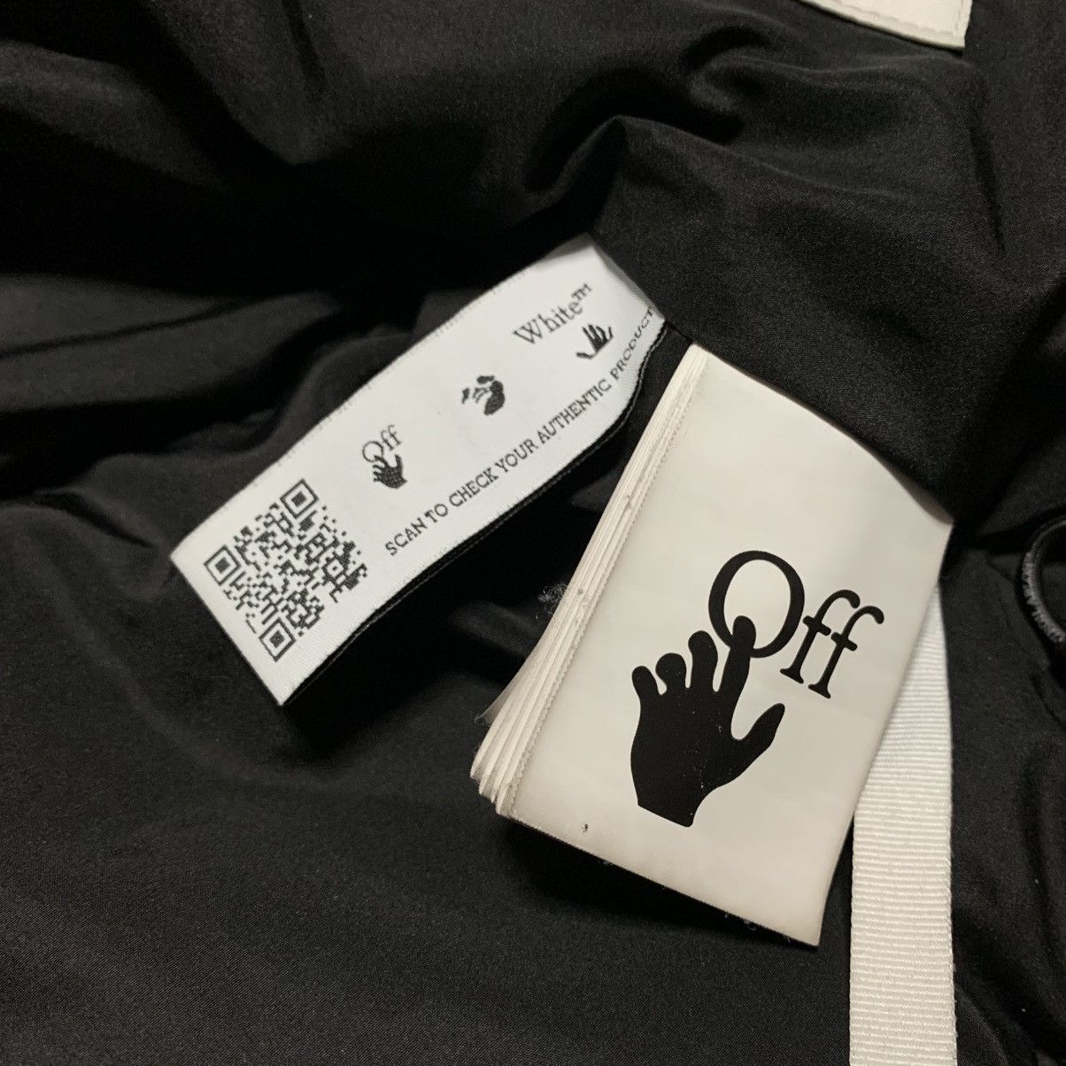 Off-White Off White Small Puffer Patch Logo Black Jacket Virgil Abloh Size US S / EU 44-46 / 1 - 9 Thumbnail