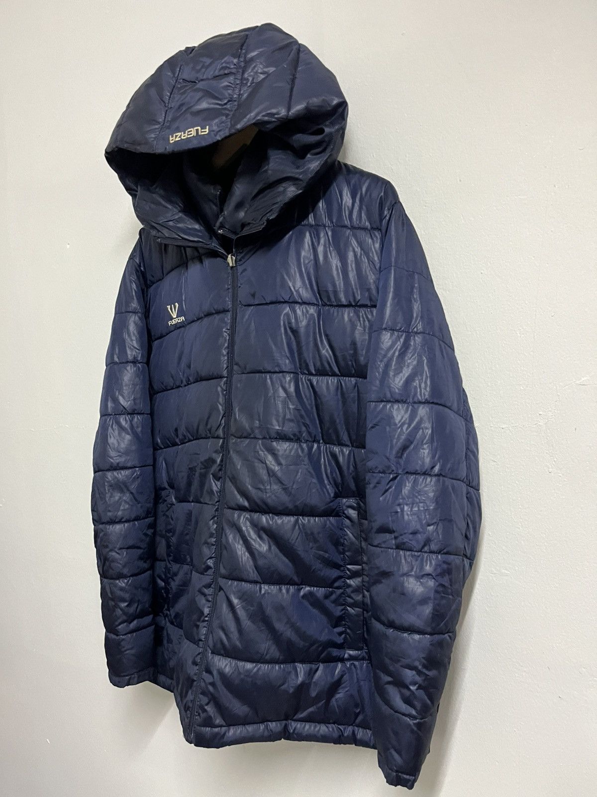 Japanese Brand 🔥 FUERZA OUTDOORWEAR HEAVY DOWN DOUBLE ZIPPER JACKETS Size US L / EU 52-54 / 3 - 2 Thumbnail