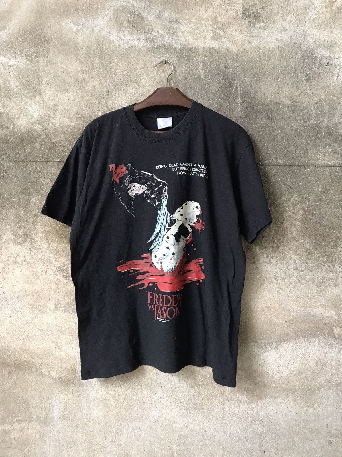 Vintage Vintage 00s Freddy vs Jason Shirt Size US L / EU 52-54 / 3 - 1 Thumbnail
