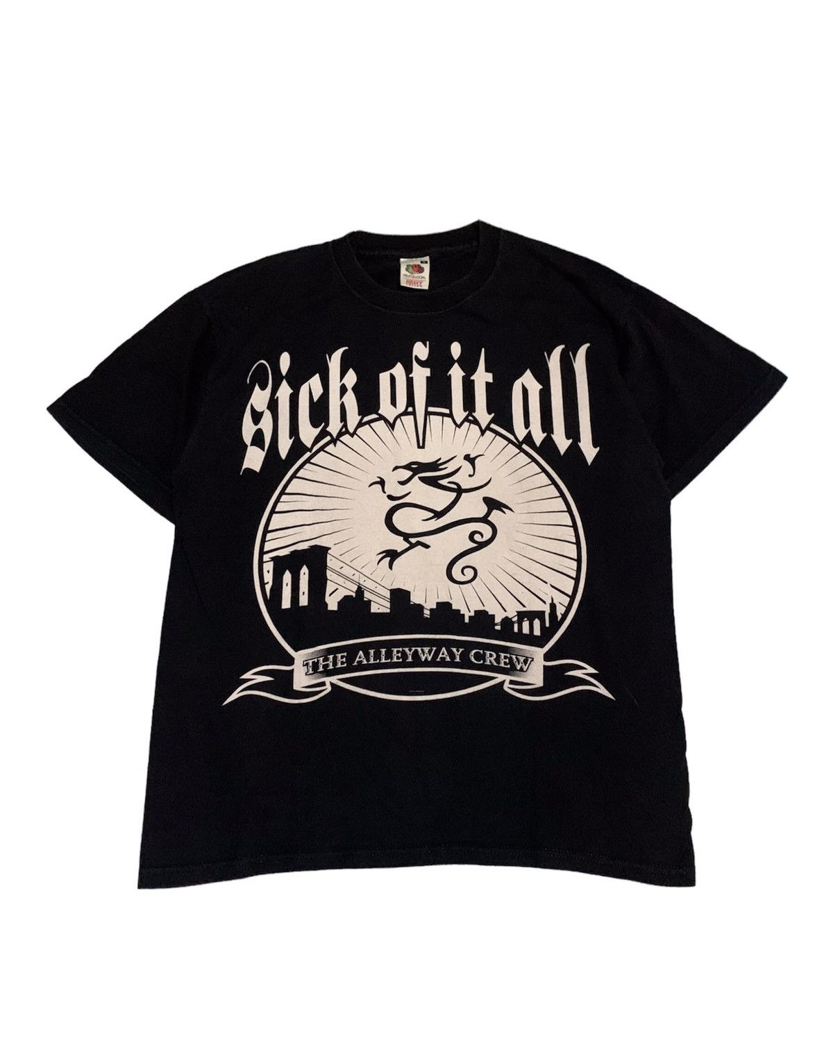 Vintage 00s Sick Of It All 25 Anniversary Tee