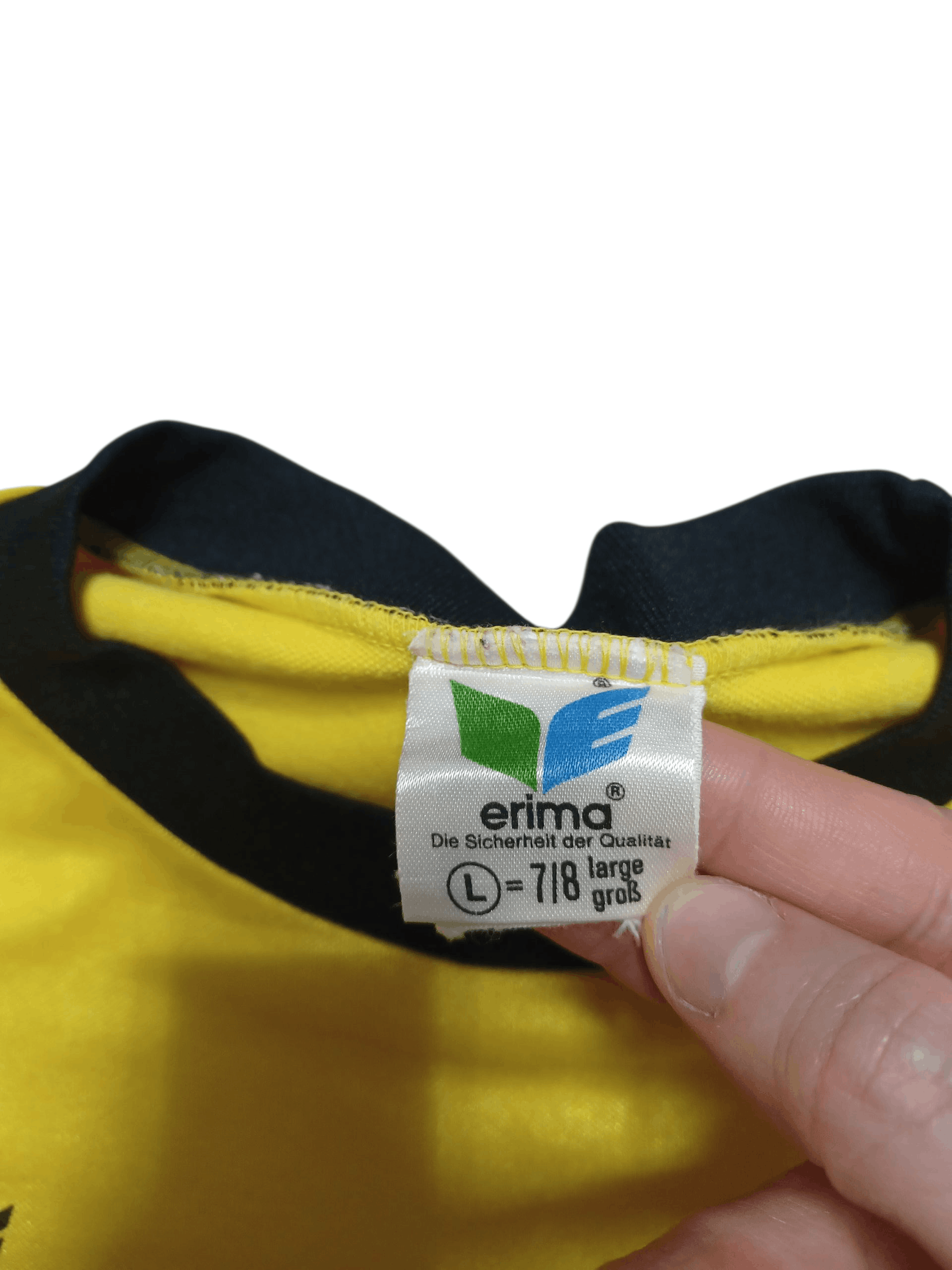Erima ERIMA MADE IN WEST GERMANY VINTAGE BULL RARE SOCCER JERSEY Size US L / EU 52-54 / 3 - 4 Thumbnail