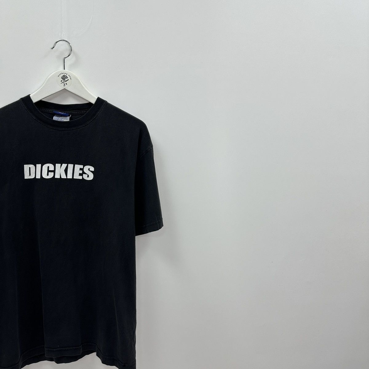 Vintage Vintage 90s Dickies big logo washed tee y2k hype og rare usa Size US L / EU 52-54 / 3 - 2 Thumbnail