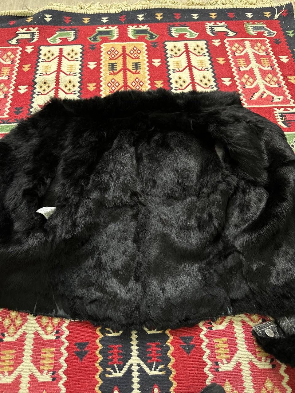 Pinko Vintage Pinko Avantgarde Real Fur Jacket Denim Size S / US 4 / IT 40 - 5 Thumbnail