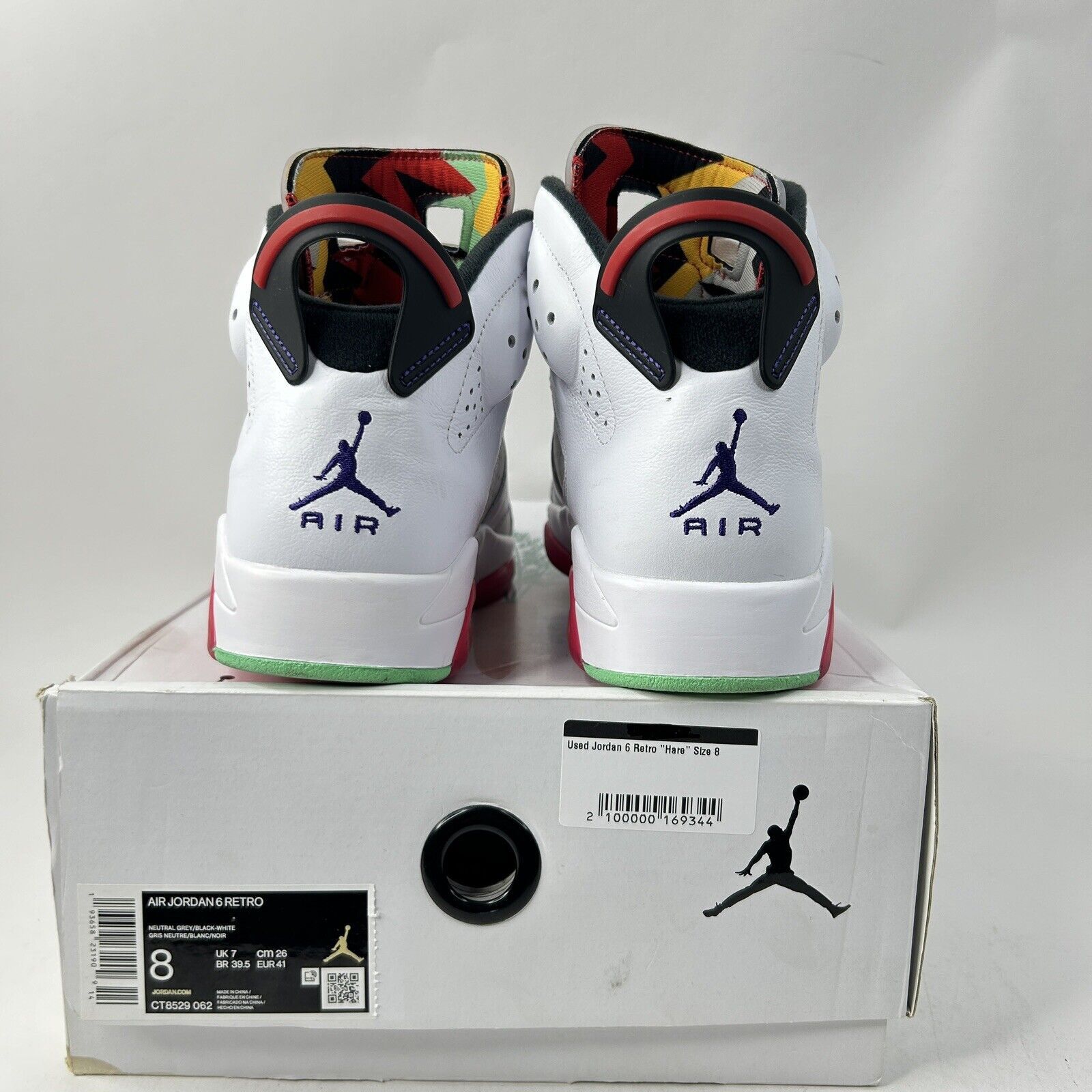 Nike Nike Shoes Air Jordan 6 Retro “Hare" 2024 Size US 8 / EU 41 - 5 Thumbnail