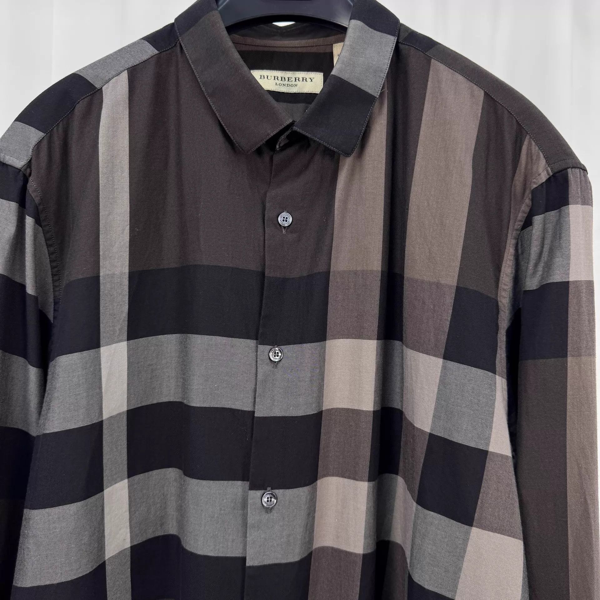 Burberry Burberry Classic Check XL Long Sleeve Shirt 99 New Size US XL / EU 56 / 4 - 3 Thumbnail