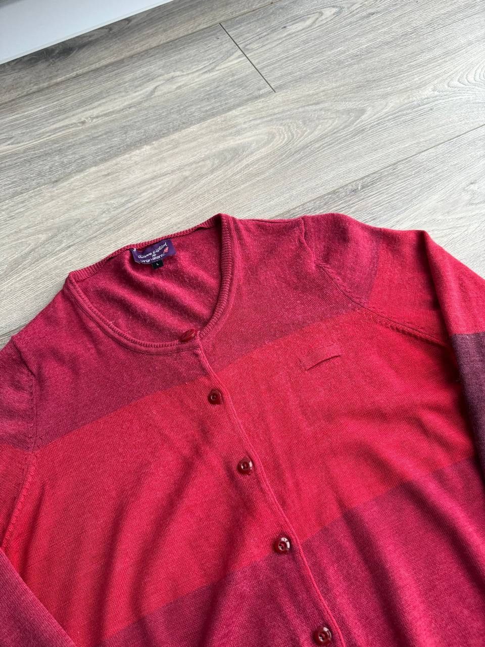 Vivienne Westwood Vivienne Westwood Virgin Atlantic Red Sweater Cardigan Size L / US 10 / IT 46 - 6 Thumbnail