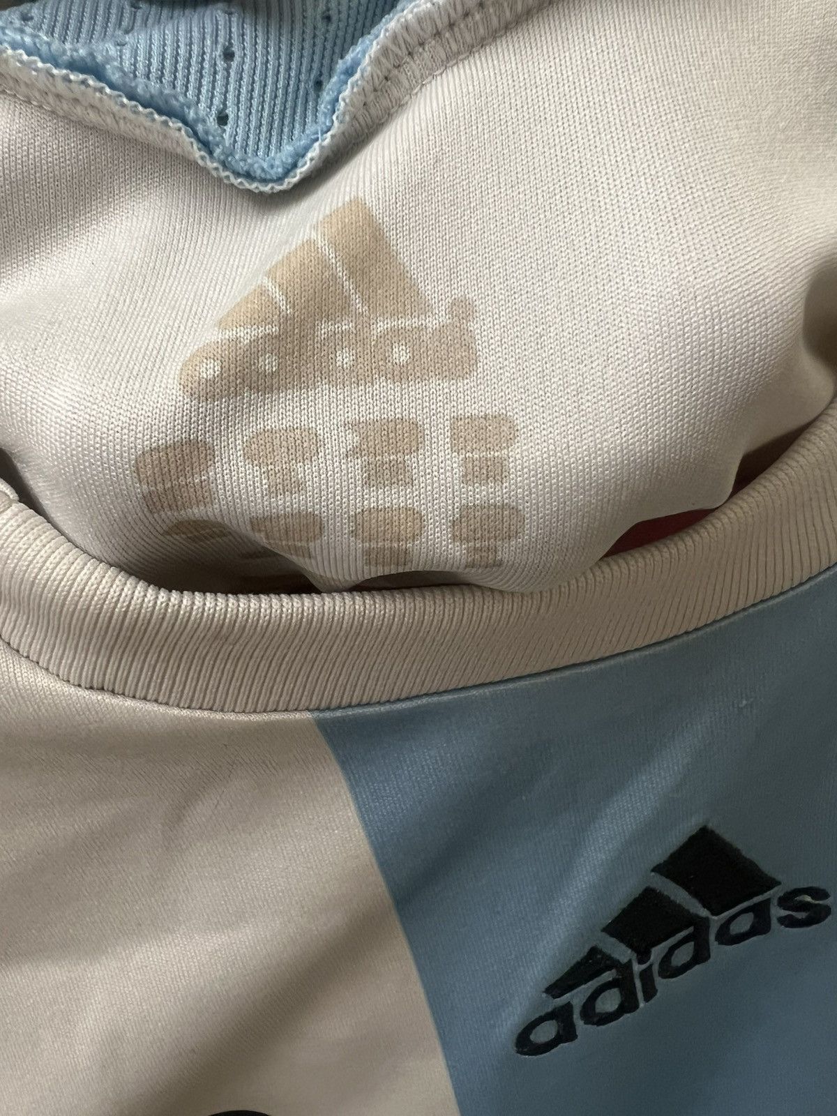 Adidas Messi #18 2008 Argentina Home Jersey Size US S / EU 44-46 / 1 - 3 Thumbnail