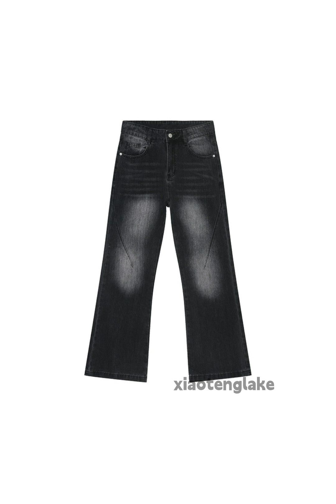 Jean × Vintage washed faded cleanfit yuppie bootcut grunge jeans Size US 32 / EU 48 - 8 Thumbnail