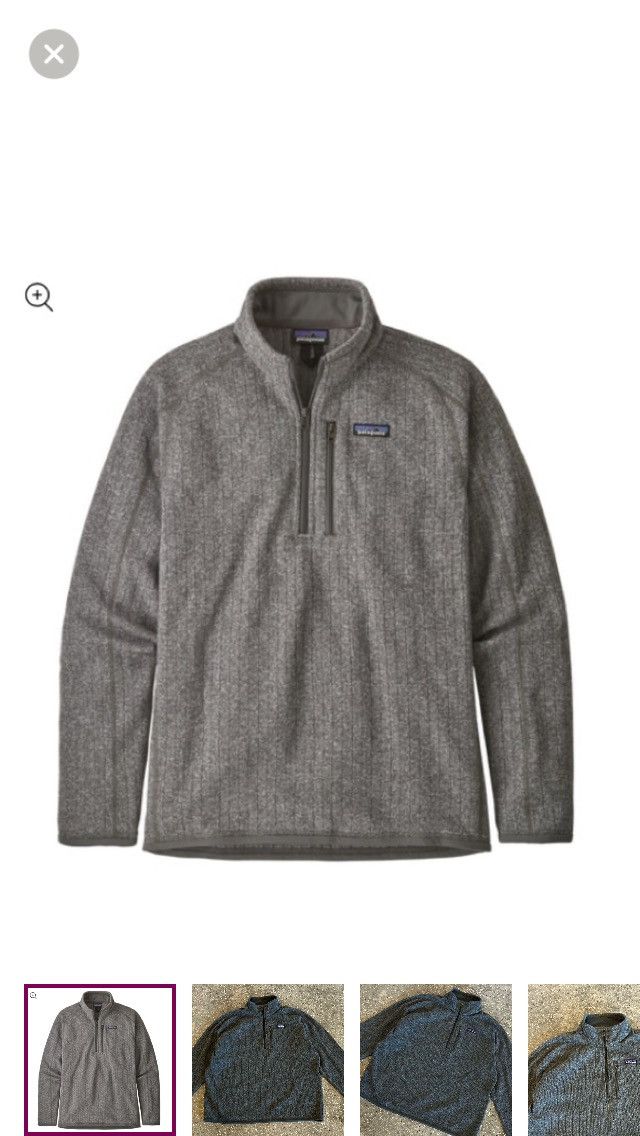 Patagonia Patagonia Men’s Better Sweater Rib Knit 1/4 Zip XL Size US XL / EU 56 / 4 - 1 Thumbnail