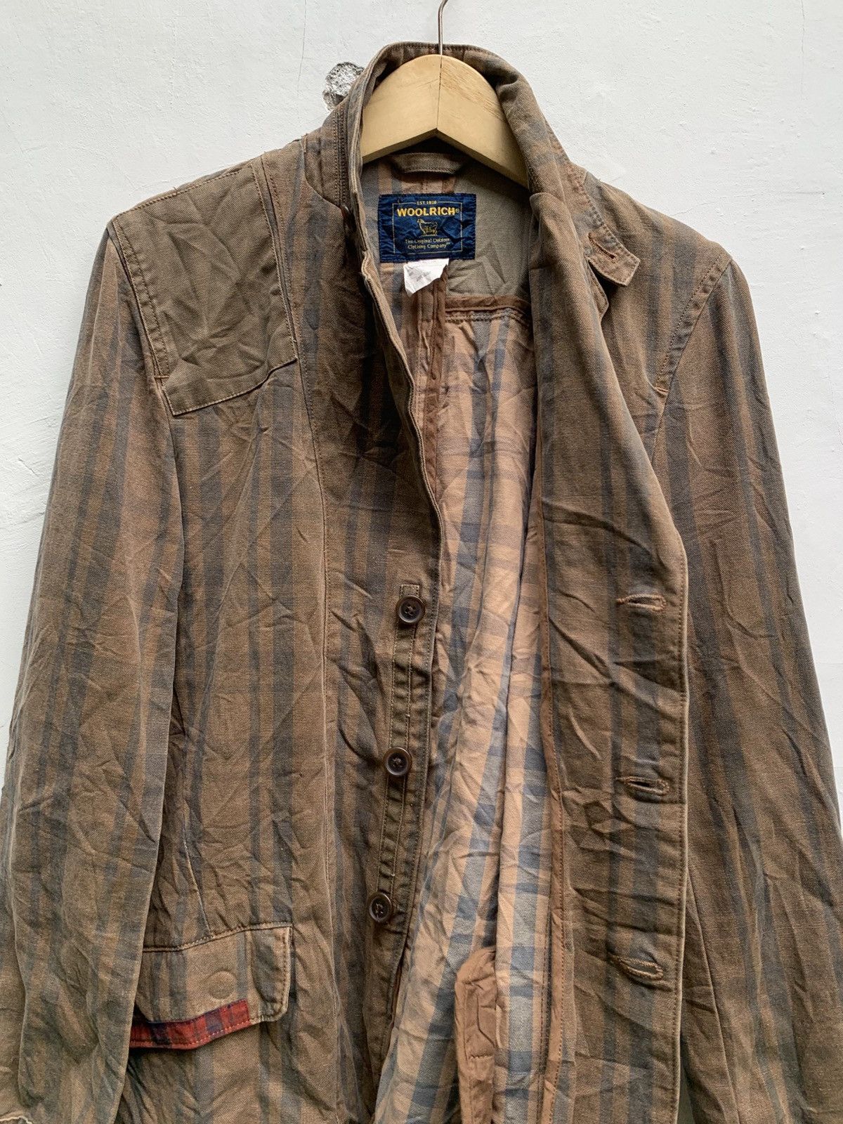 Woolrich Woolen Mills Vintage Woolrich checkered patcwork work jacket Size US M / EU 48-50 / 2 - 3 Thumbnail