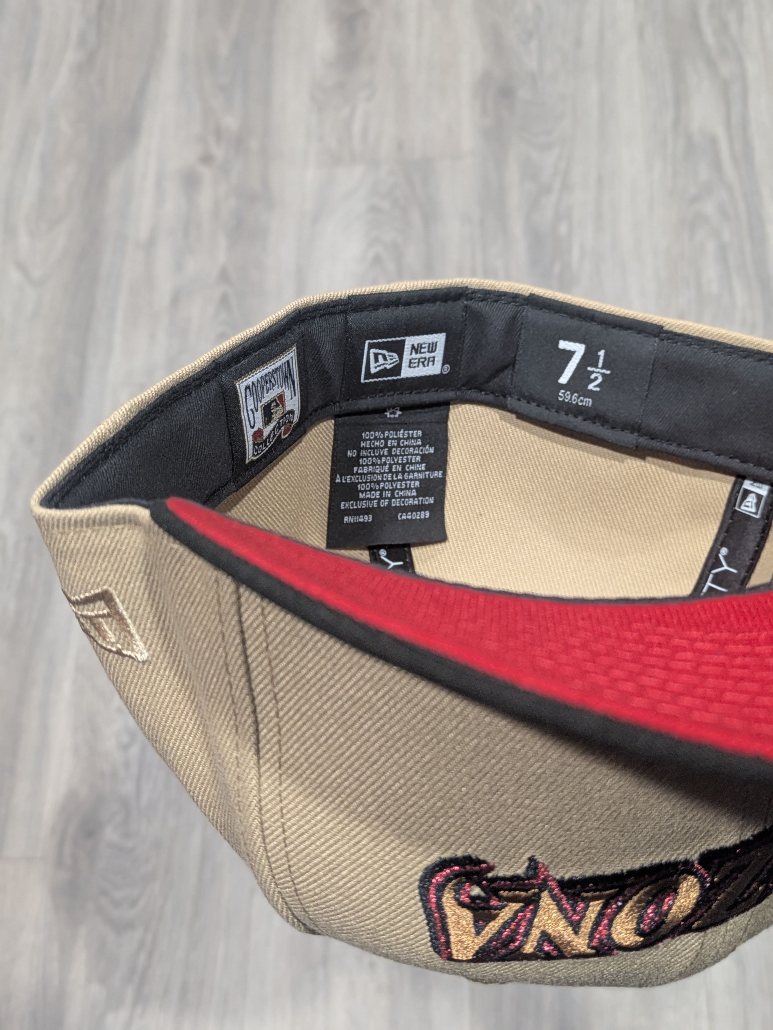 New Era Crown Legends Arizona Diamondbacks 7 1/2 Size ONE SIZE - 4 Thumbnail