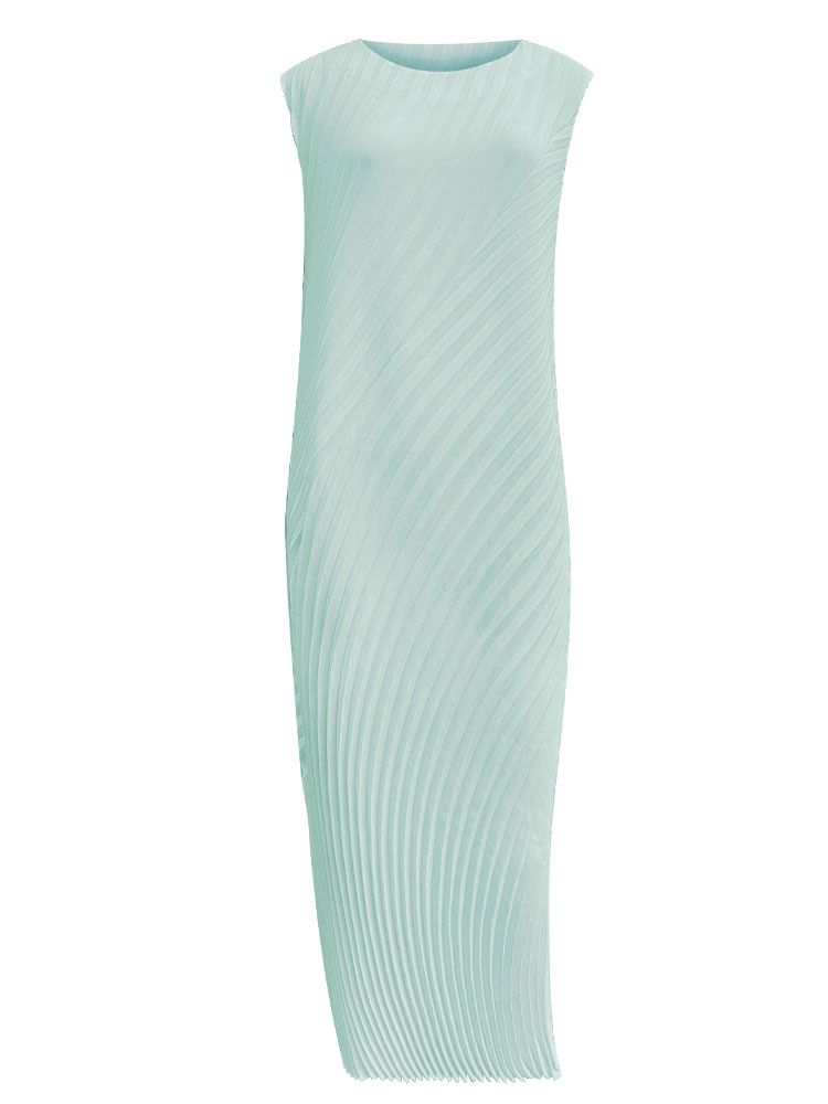 Japanese Brand sleeveless pleated dress Size ONE SIZE - 5 Thumbnail