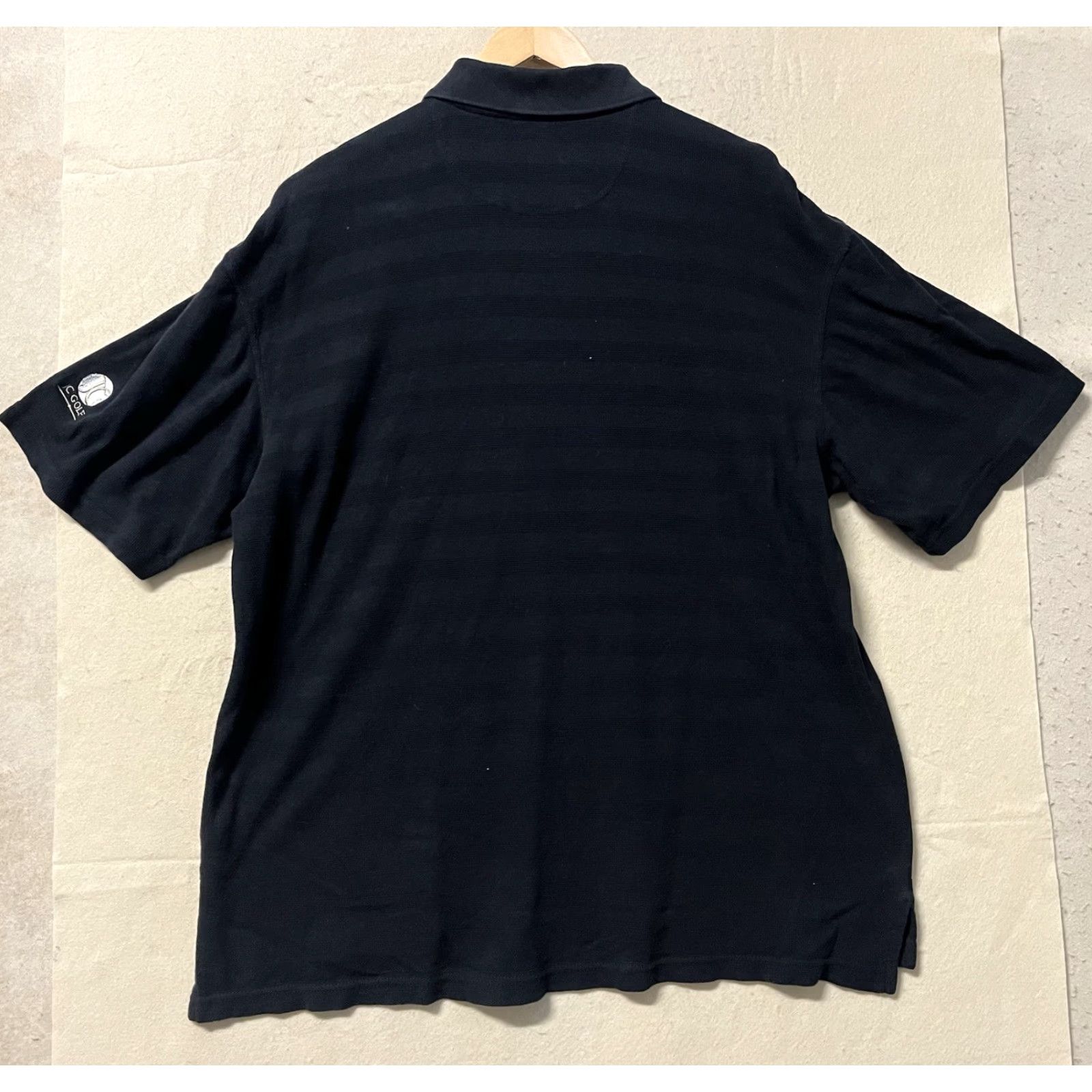 Vintage VINTAGE Ashworth Polo Golf Shirt Adult Mens Large Black USA Logo Made in USA See Logo Size US L / EU 52-54 / 3 - 2 Thumbnail