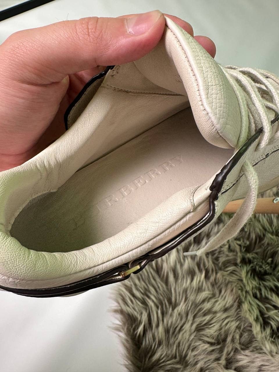 Burberry × Vintage Vintage Burberry leather Shoes Luxury Size US 6 / EU 39 - 8 Thumbnail