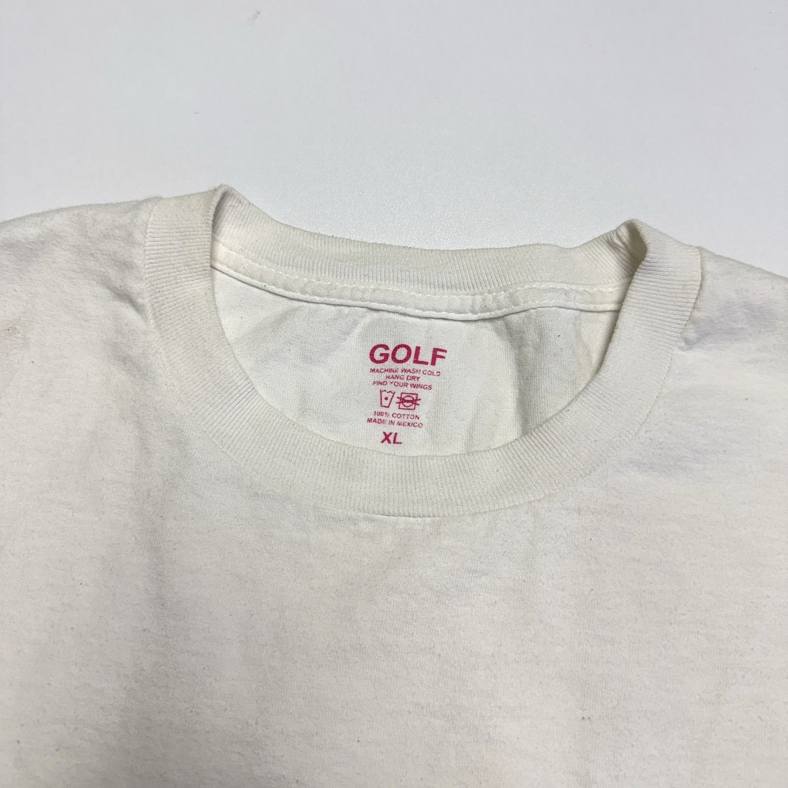 Golf Wang Golf Flognaw Motors T Shirt Mens XL White Pocket Tee Tyler t Size US XL / EU 56 / 4 - 10 Thumbnail