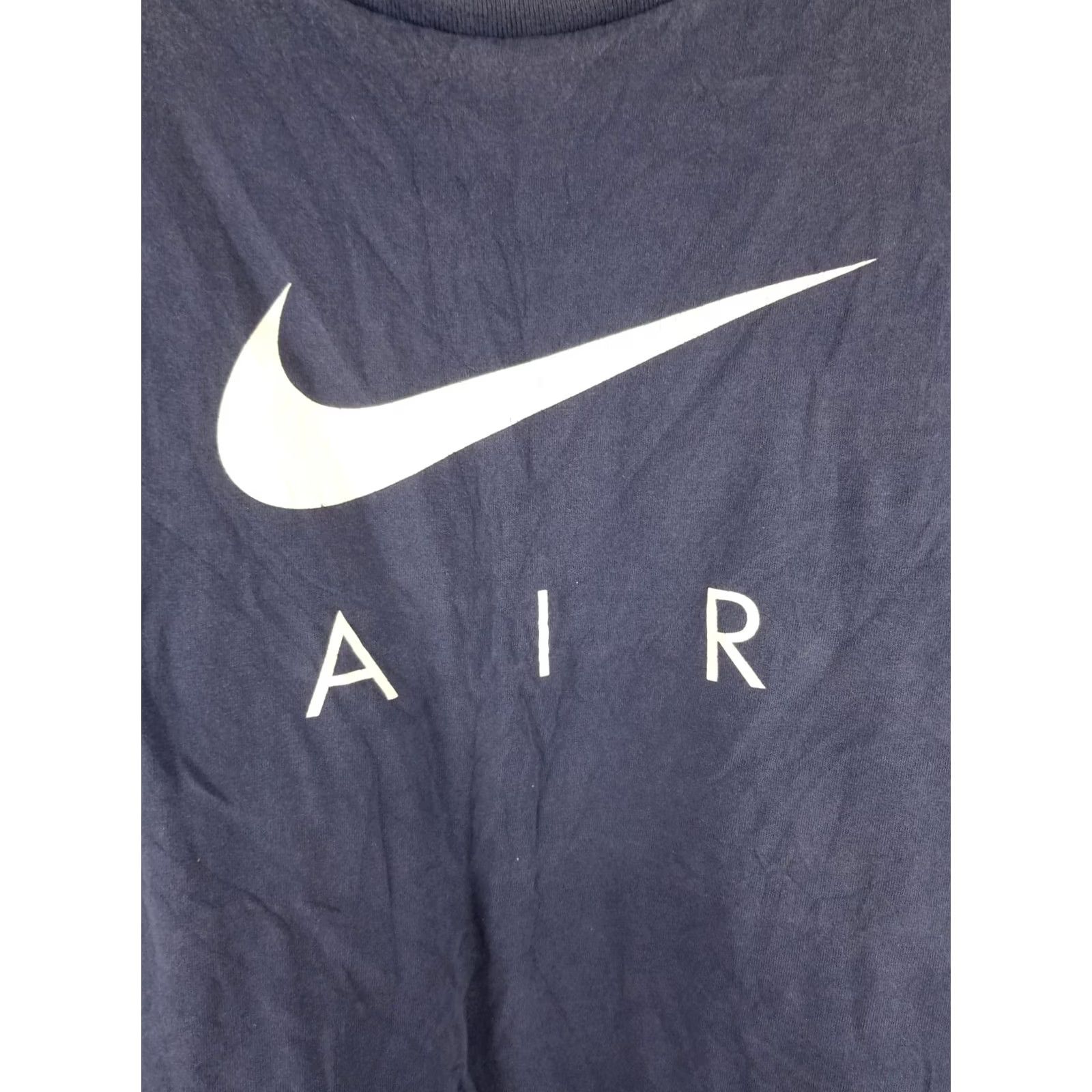 Nike VINTAGE 90' Nike Air Navy Heavy Cotton Boxy T-Shirt XXLARGE Mens Size US XXL / EU 58 / 5 - 2 Thumbnail