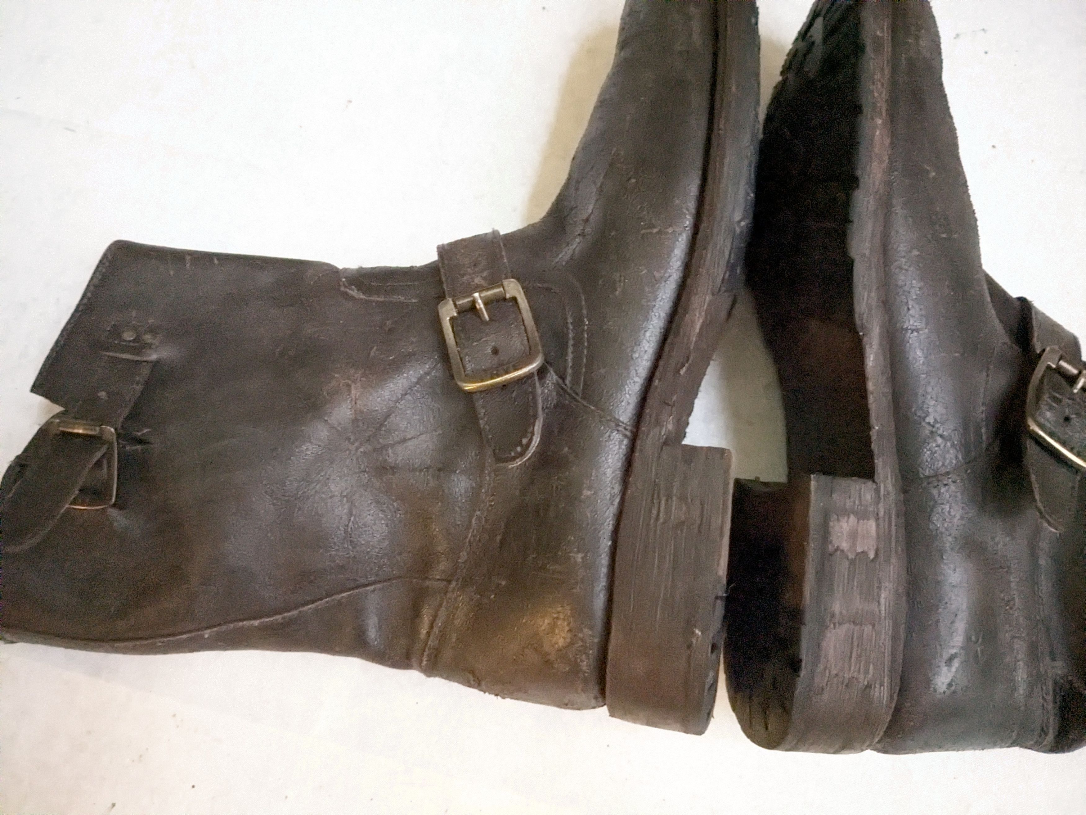 Frye Frye Engineer Boots Brown 10 D Leather Size US 10 / EU 43 - 5 Thumbnail