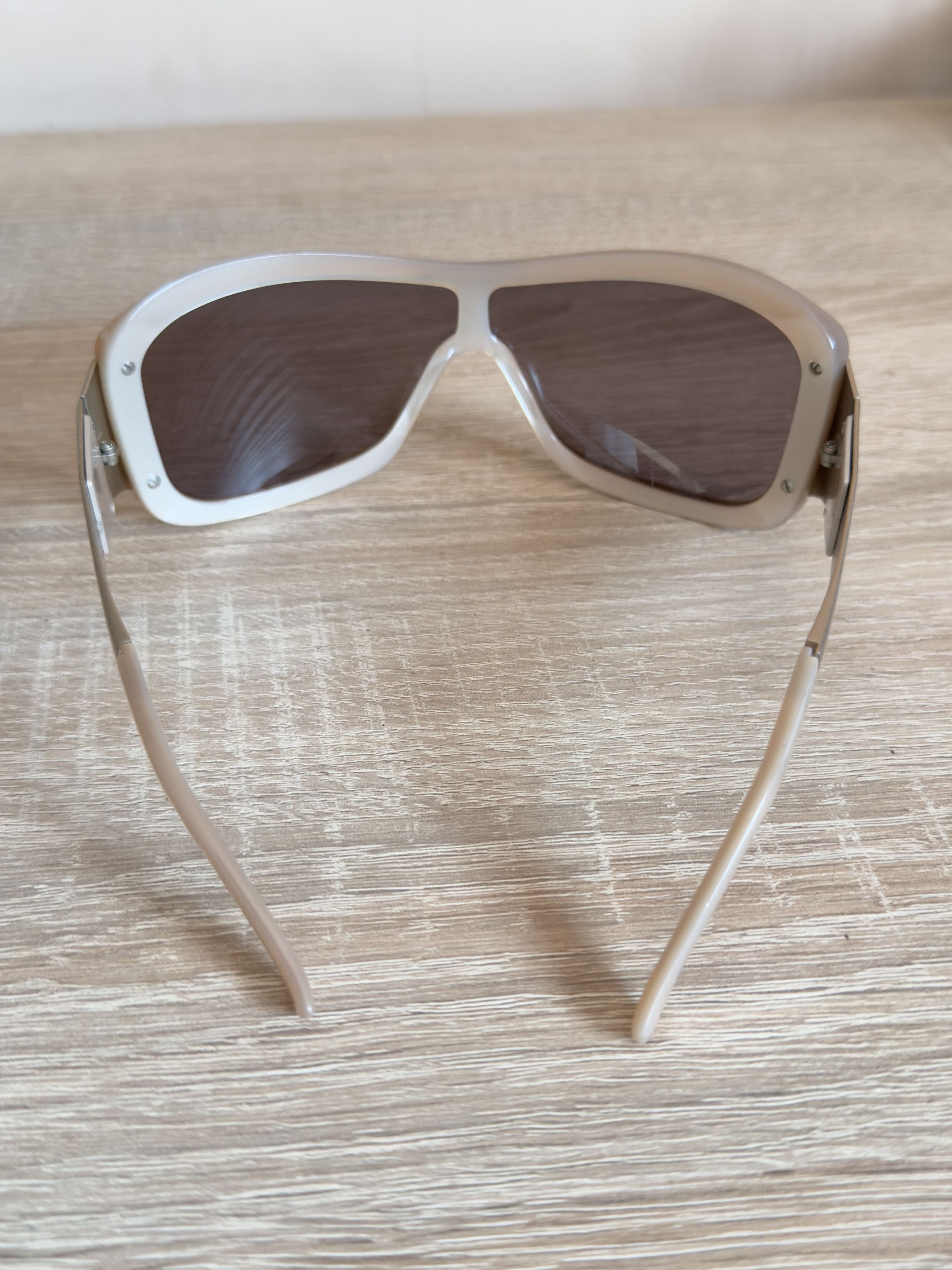 Max Mara Maxmara sunglasses mask ski M cream color Size ONE SIZE - 4 Thumbnail